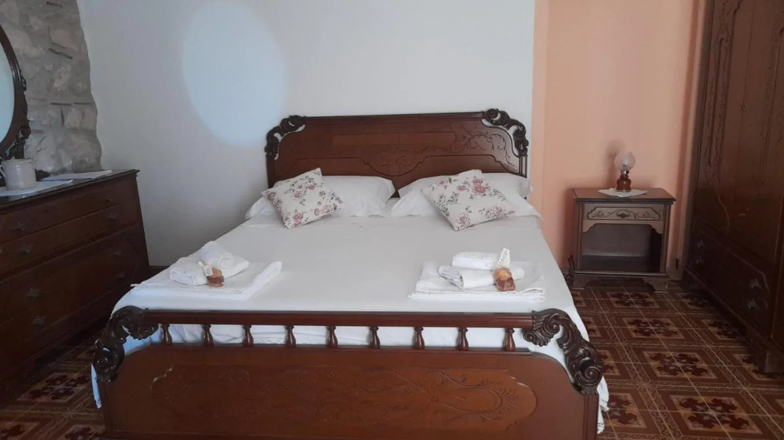Bed in B&b Diamante and home restaurant