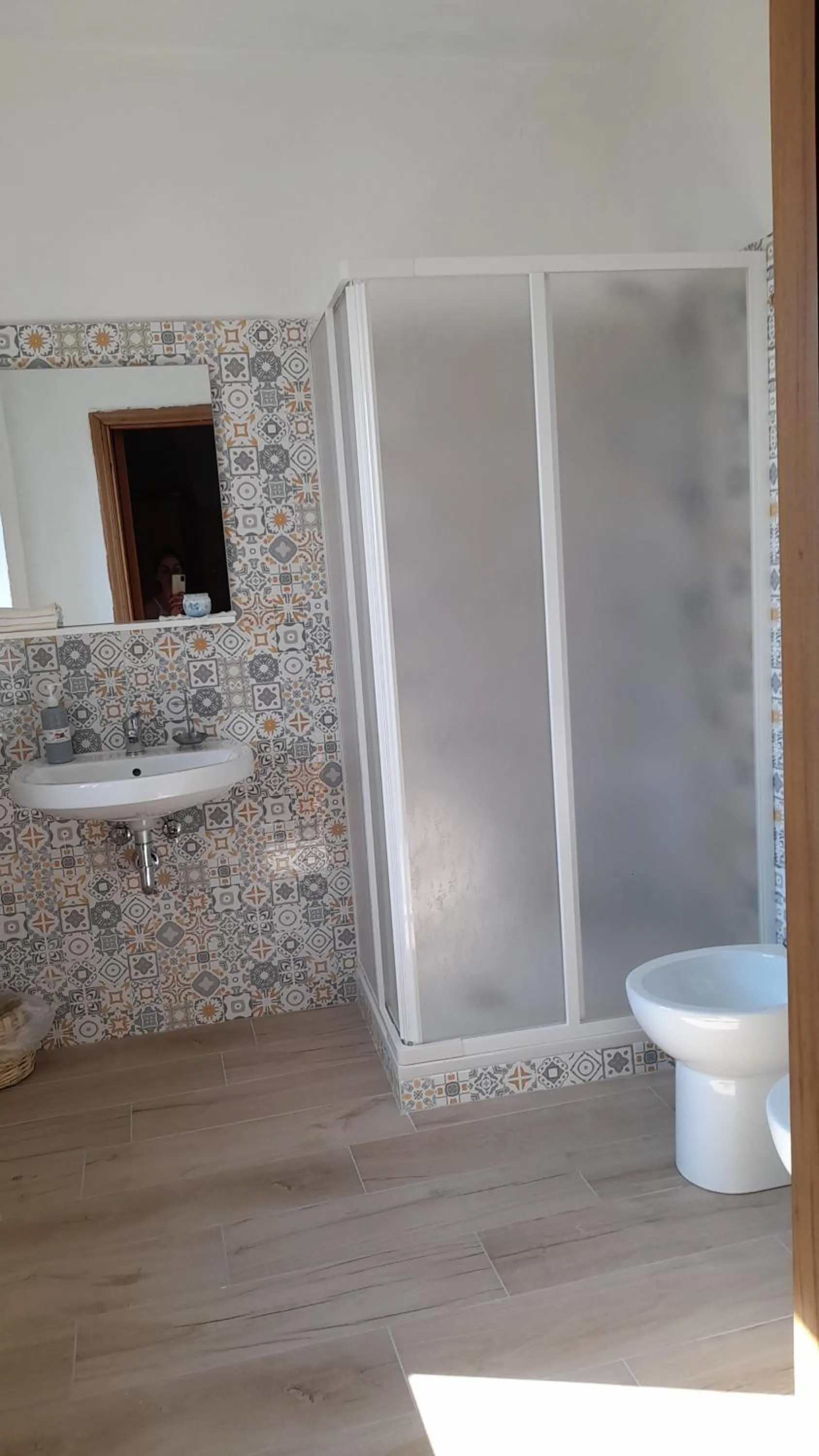 Bathroom in B&b Diamante and home restaurant