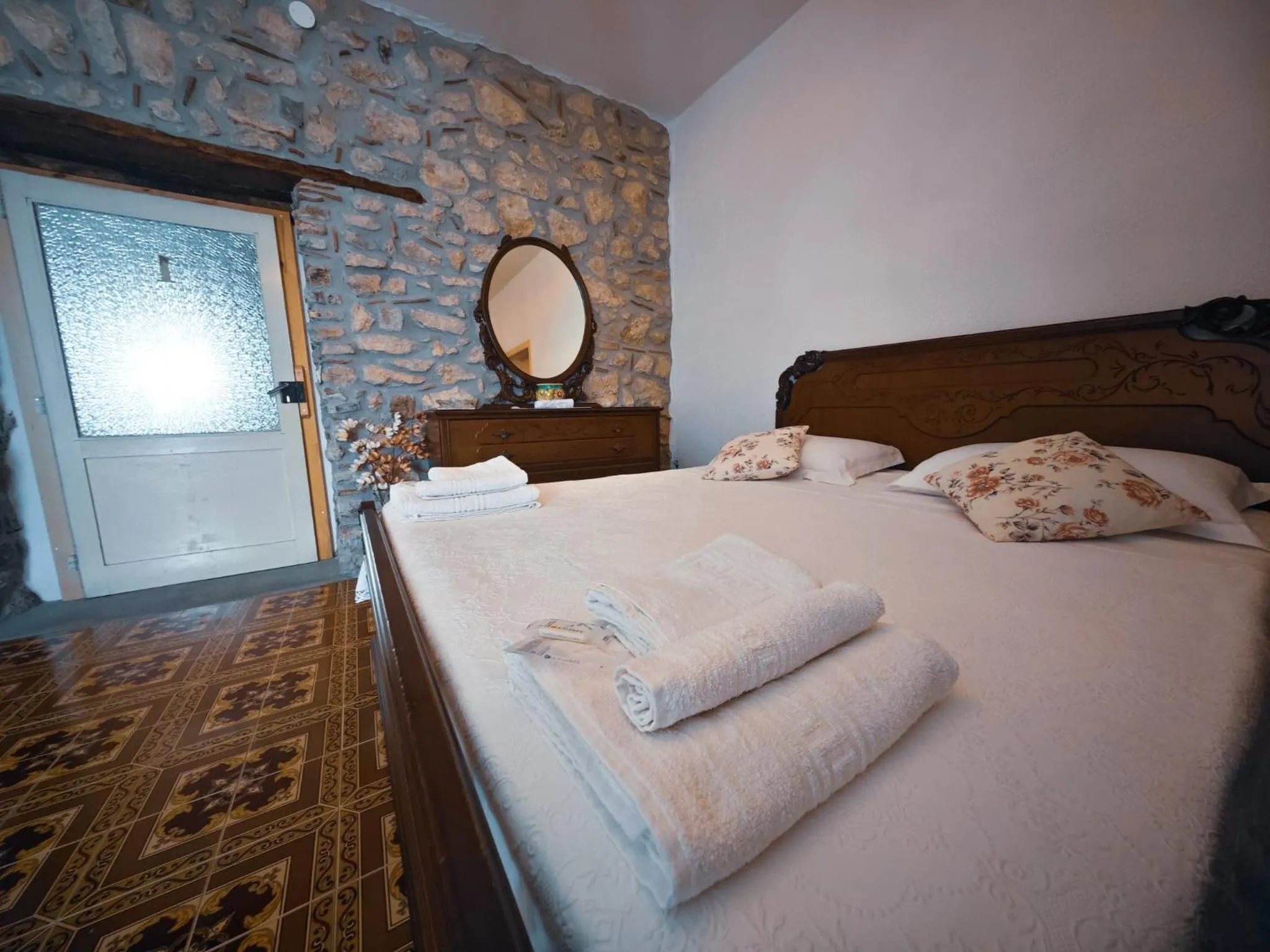 Bed in B&b Diamante and home restaurant