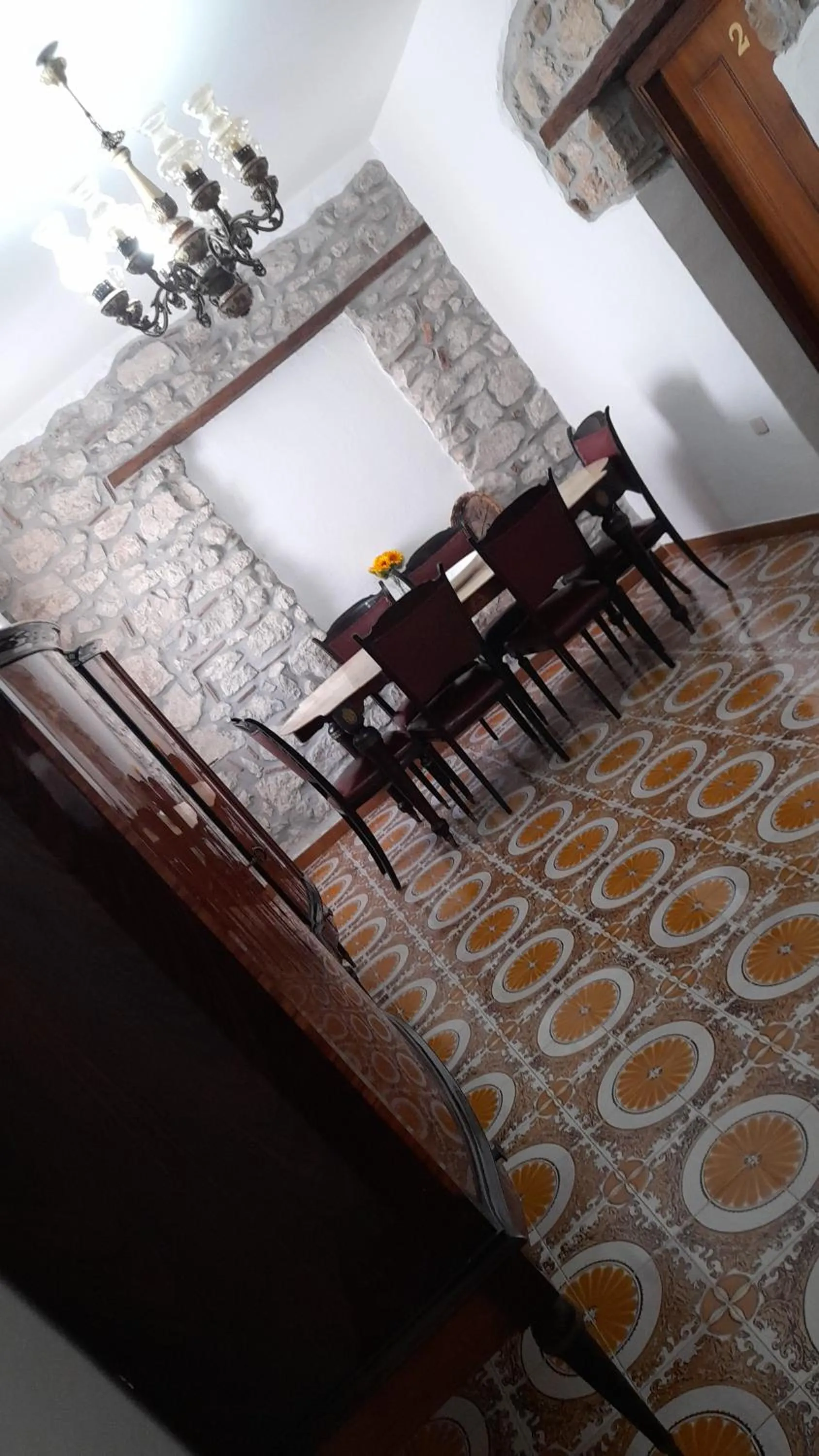 Living room in B&b Diamante and home restaurant