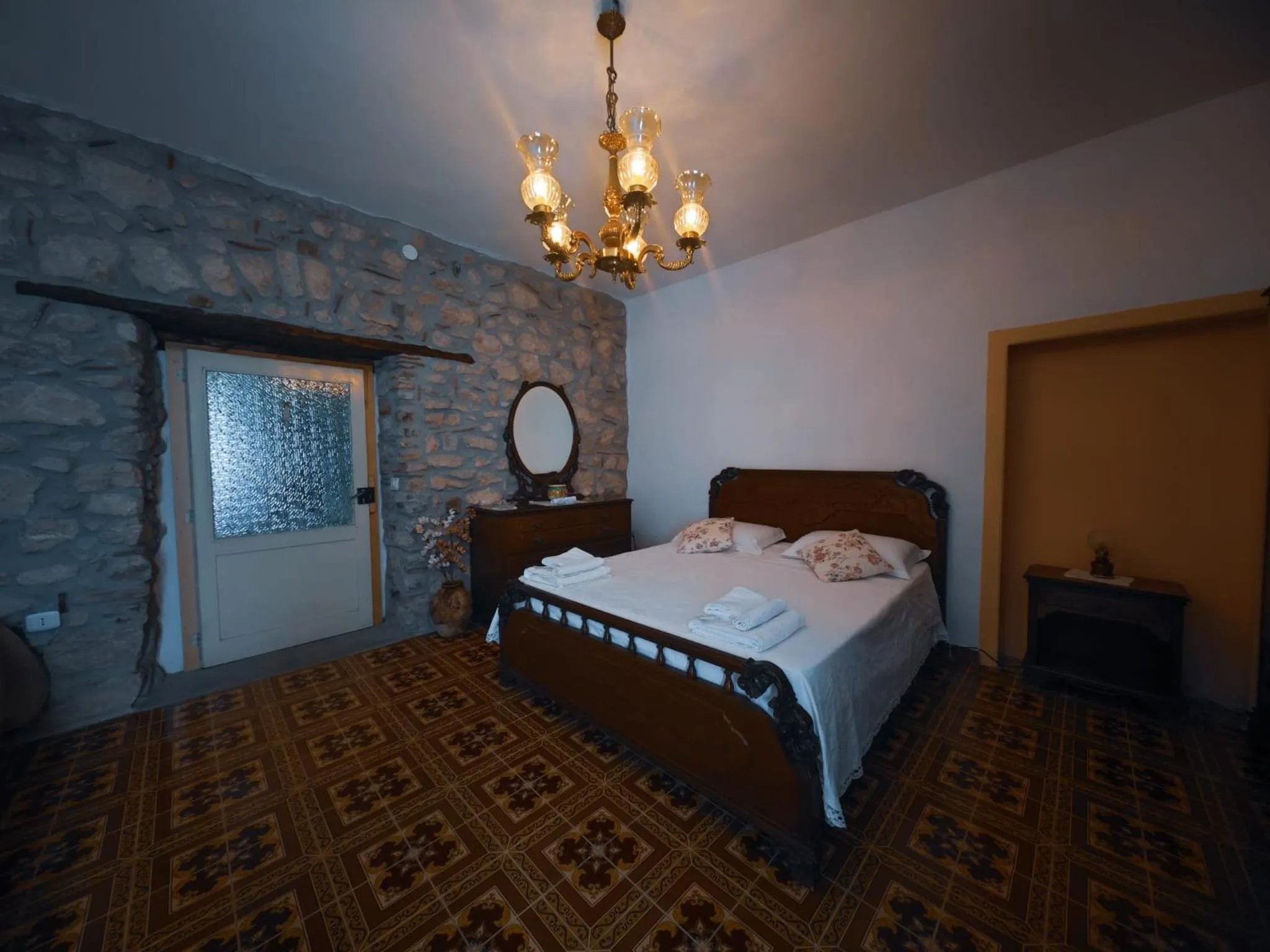 Bed in B&b Diamante and home restaurant