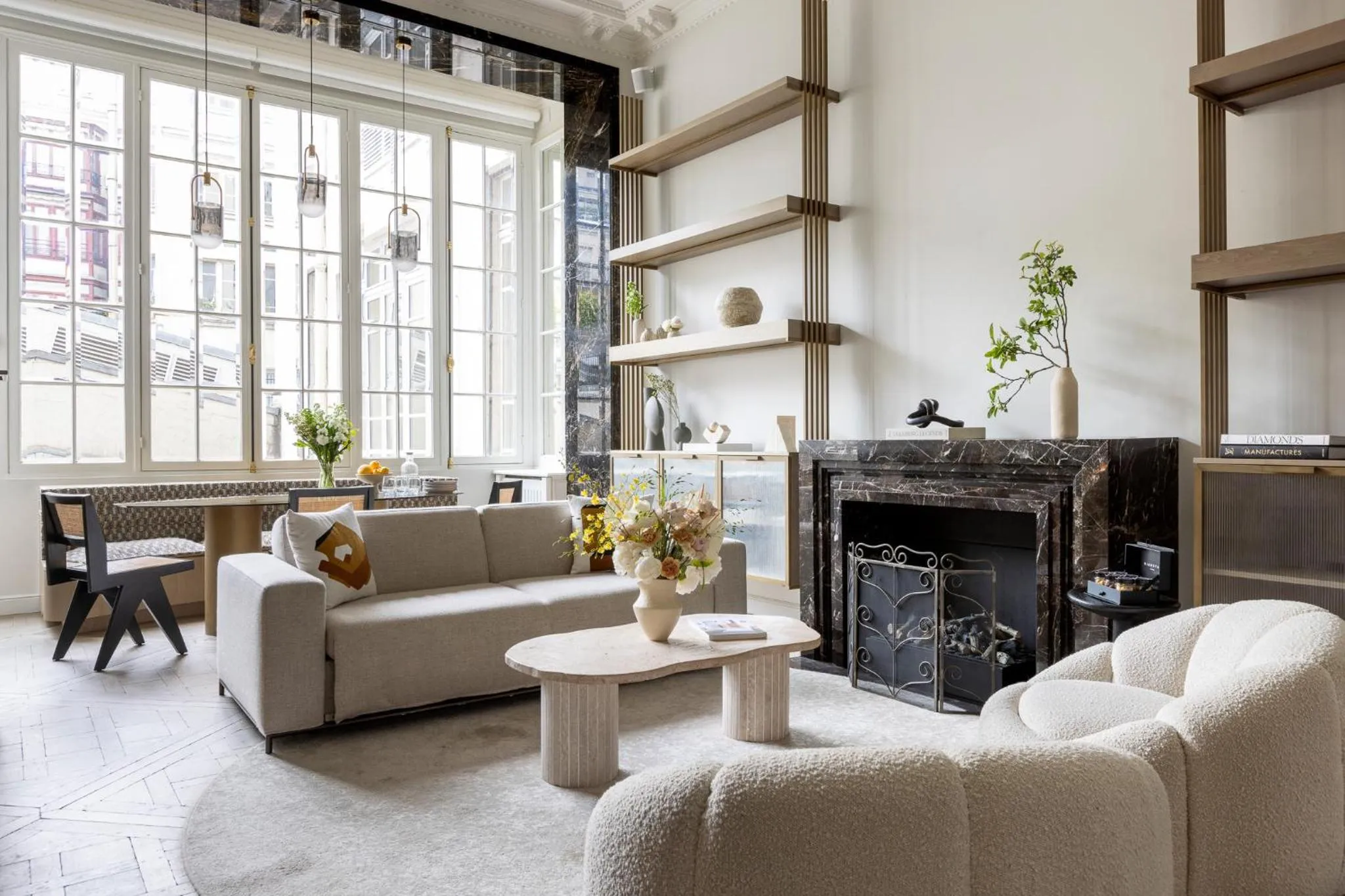 Living room in HIGHSTAY - Luxury Serviced Apartments - Louvre