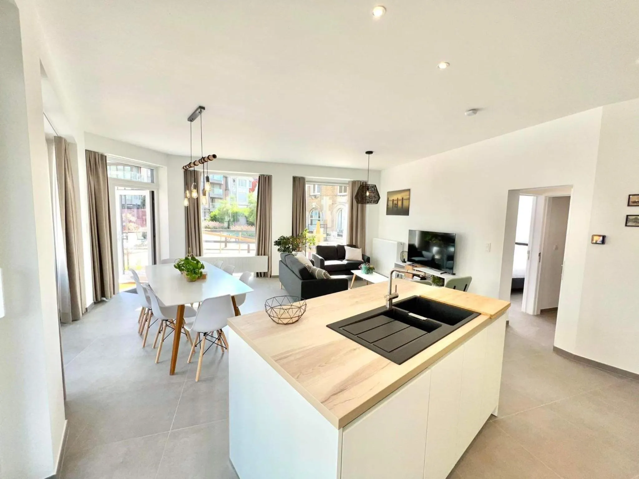Three-Bedroom Apartment in Family apartment on the ground floor with terrace - Panne A Côte
