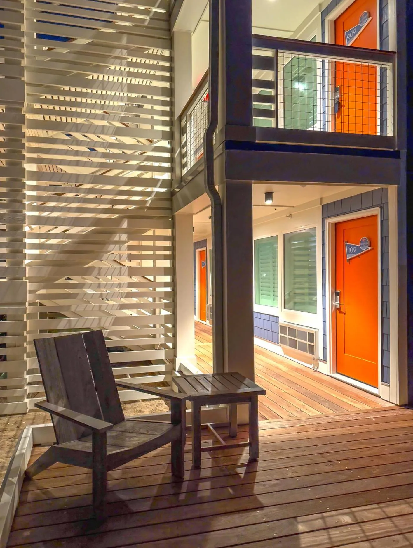 Seating area in Oceaneer Hotel