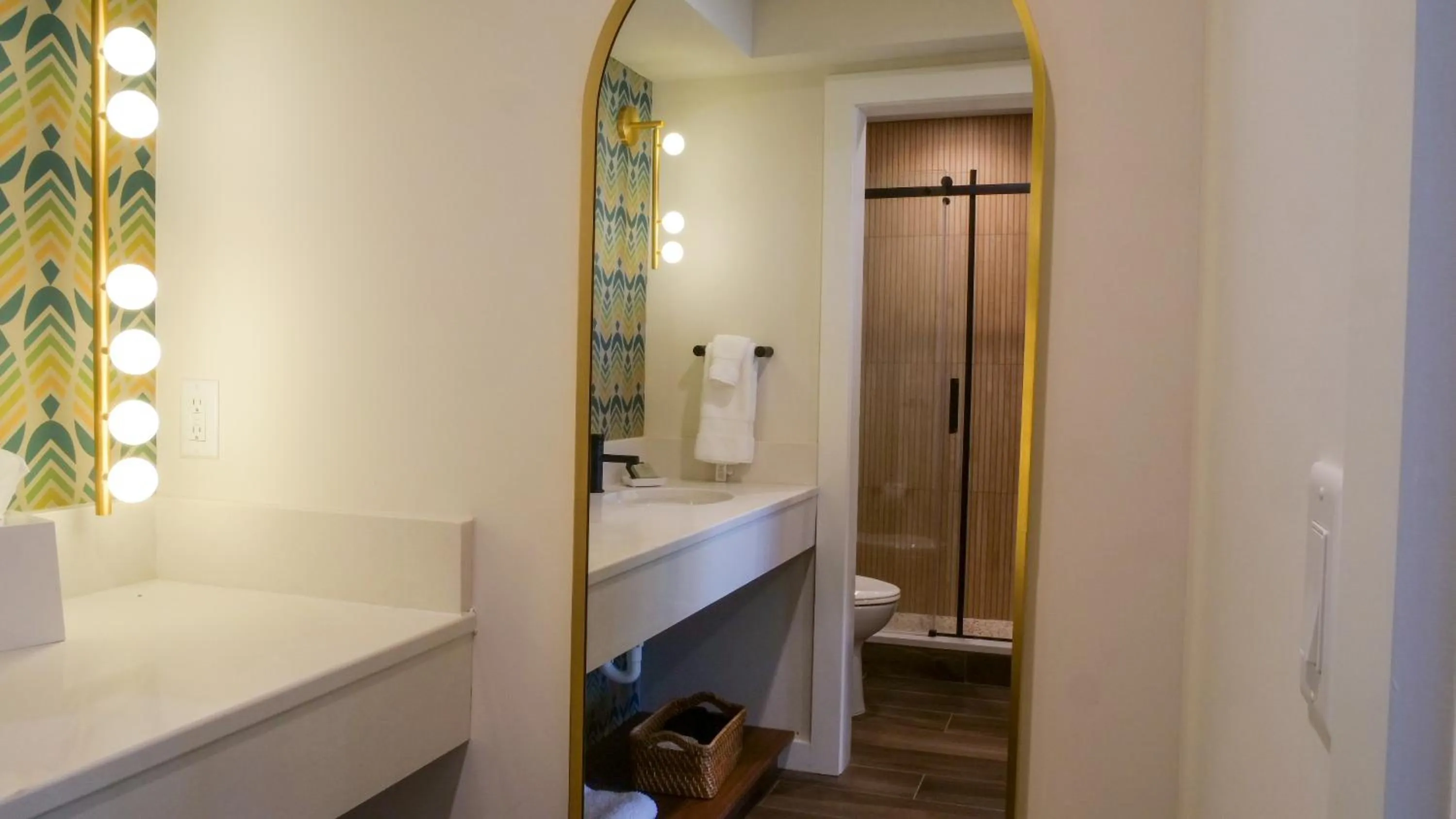 Bathroom in Oceaneer Hotel