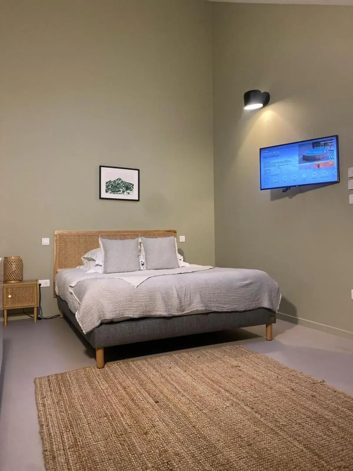 Photo of the whole room, Bed in Logis Hôtel Altitude et Spa Pierre-Percée Photo of the whole room, Bed in Logis Hôtel Altitude et Spa Pierre-Percée