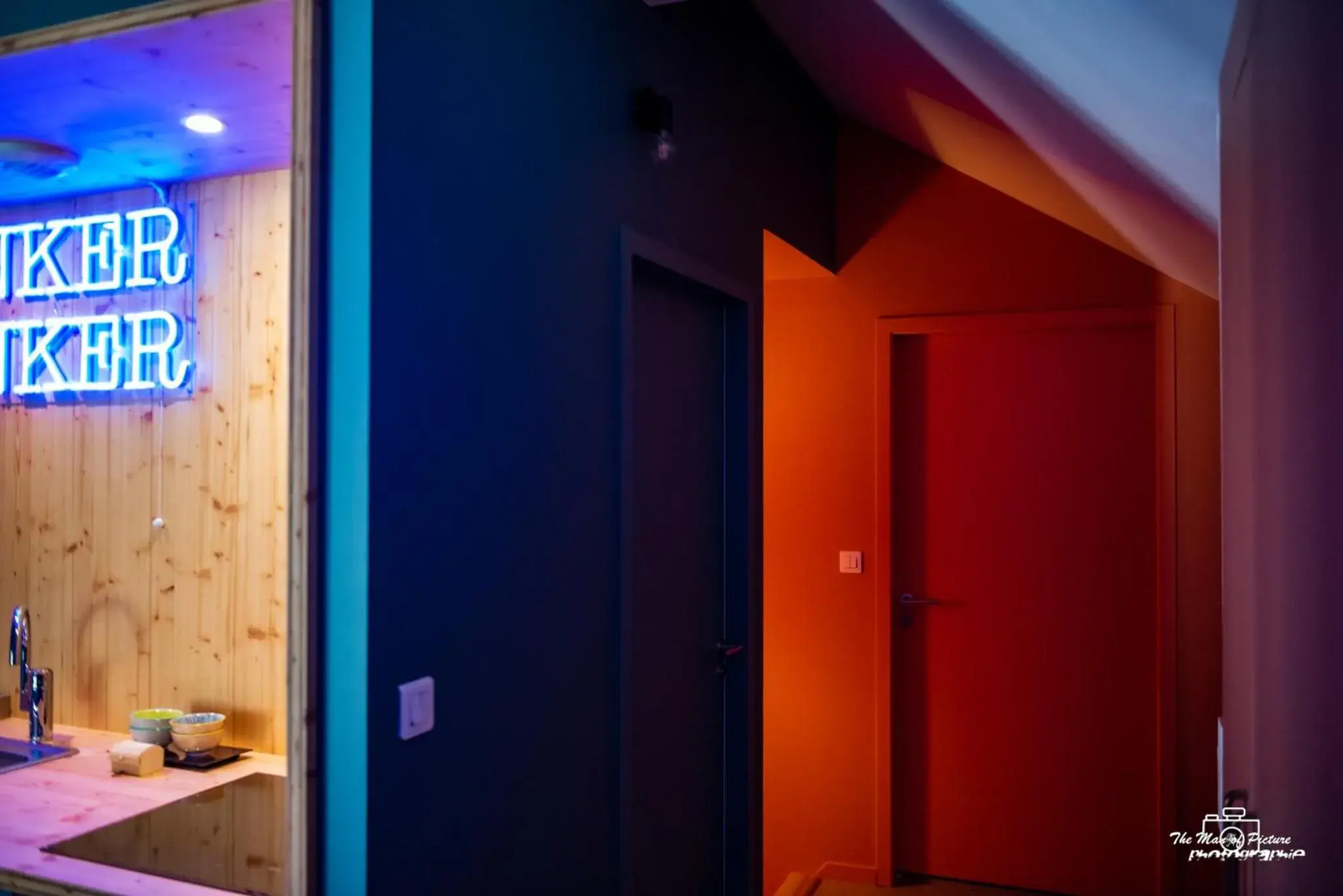 Kitchen or kitchenette in Logis Hôtel Altitude et Spa Pierre-Percée Kitchen or kitchenette in Logis Hôtel Altitude et Spa Pierre-Percée