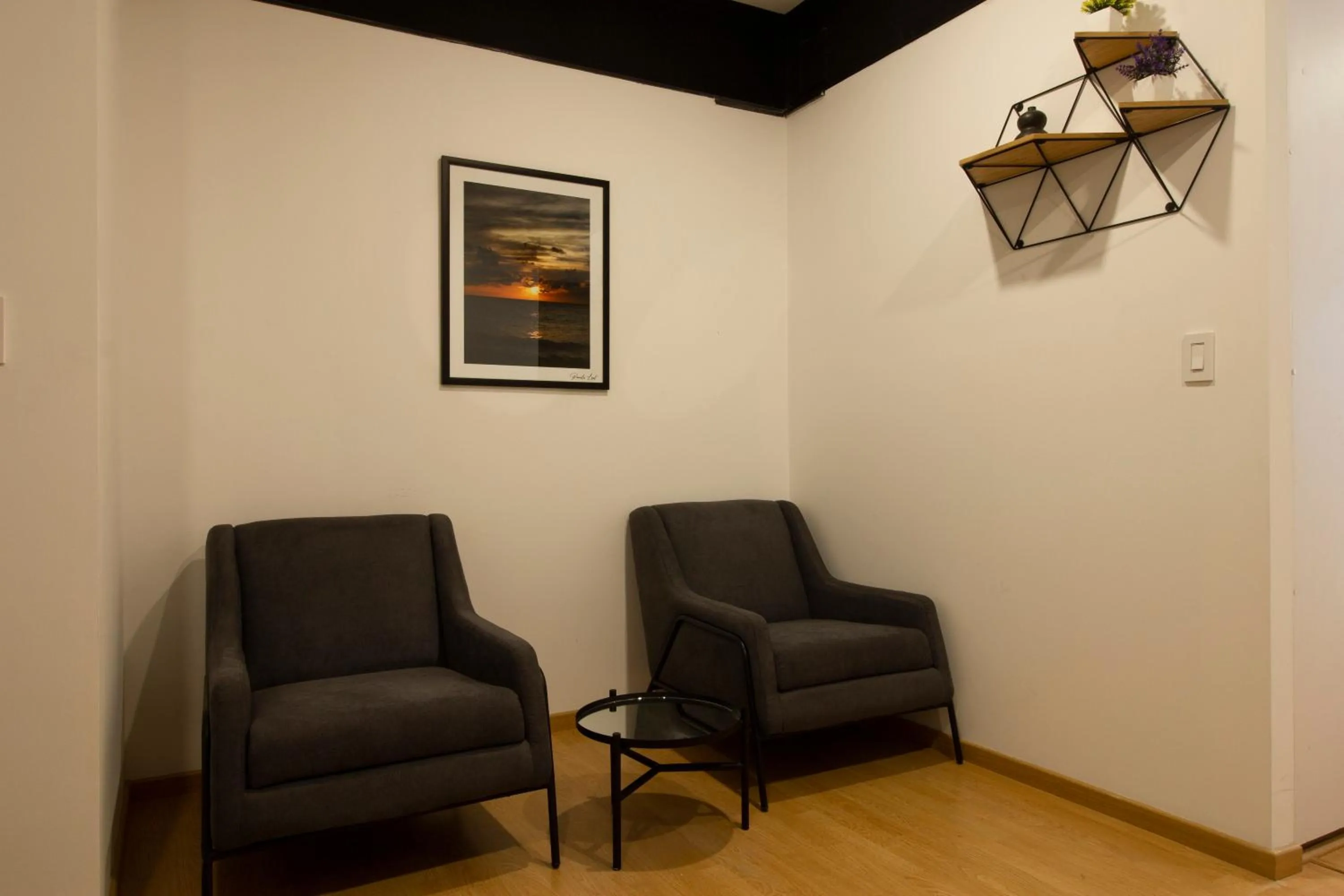 Seating area in El Doce by HomiRent