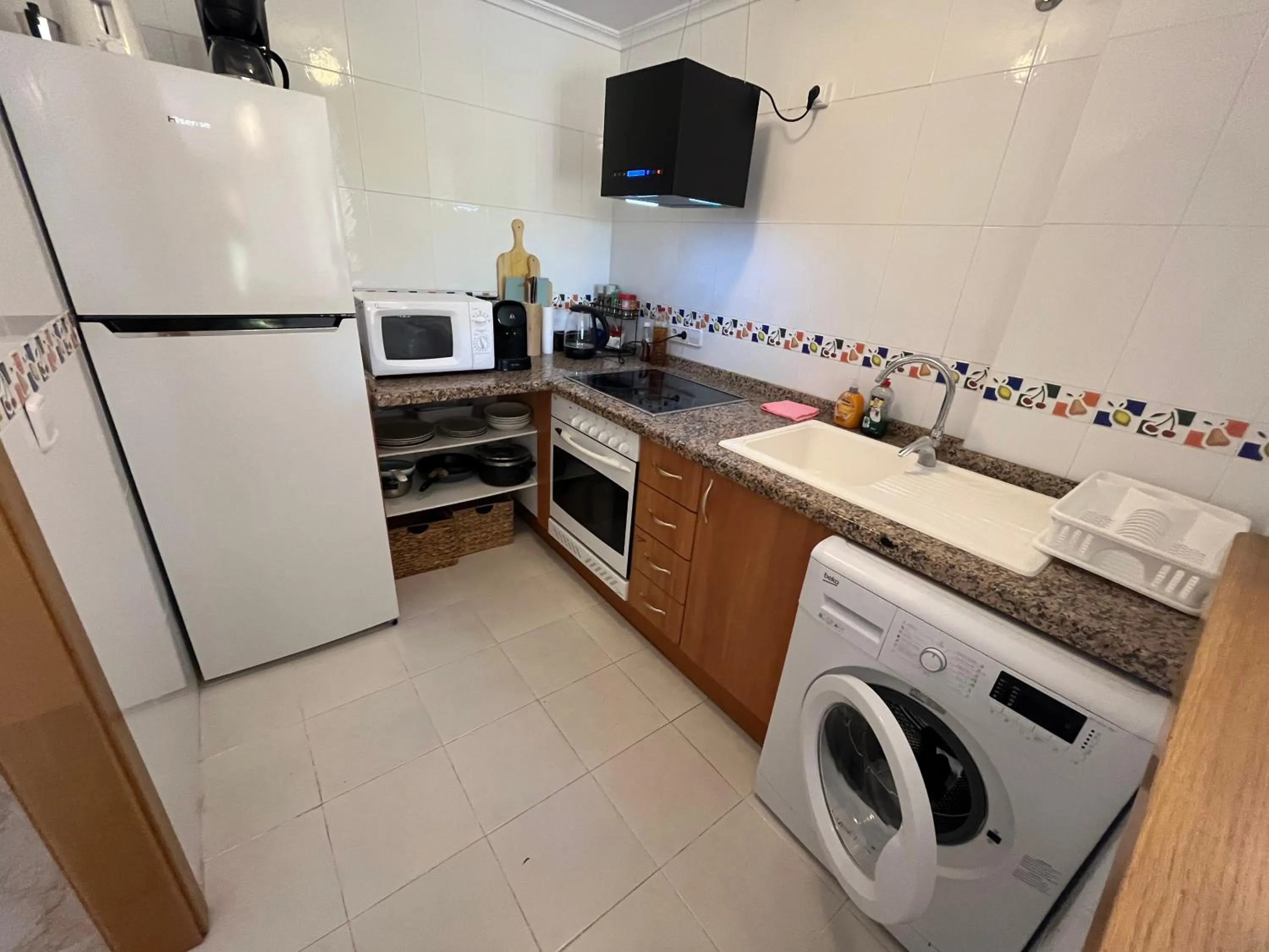 Kitchen or kitchenette in apartment nearby beach and old town Javea