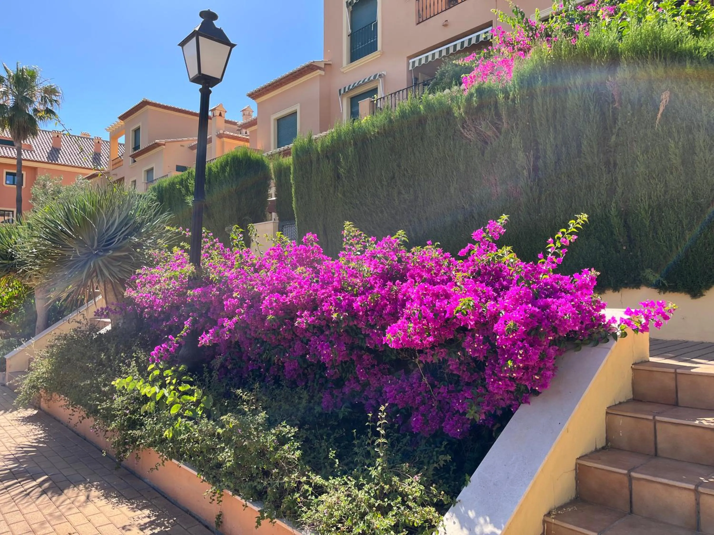 Garden in apartment nearby beach and old town Javea