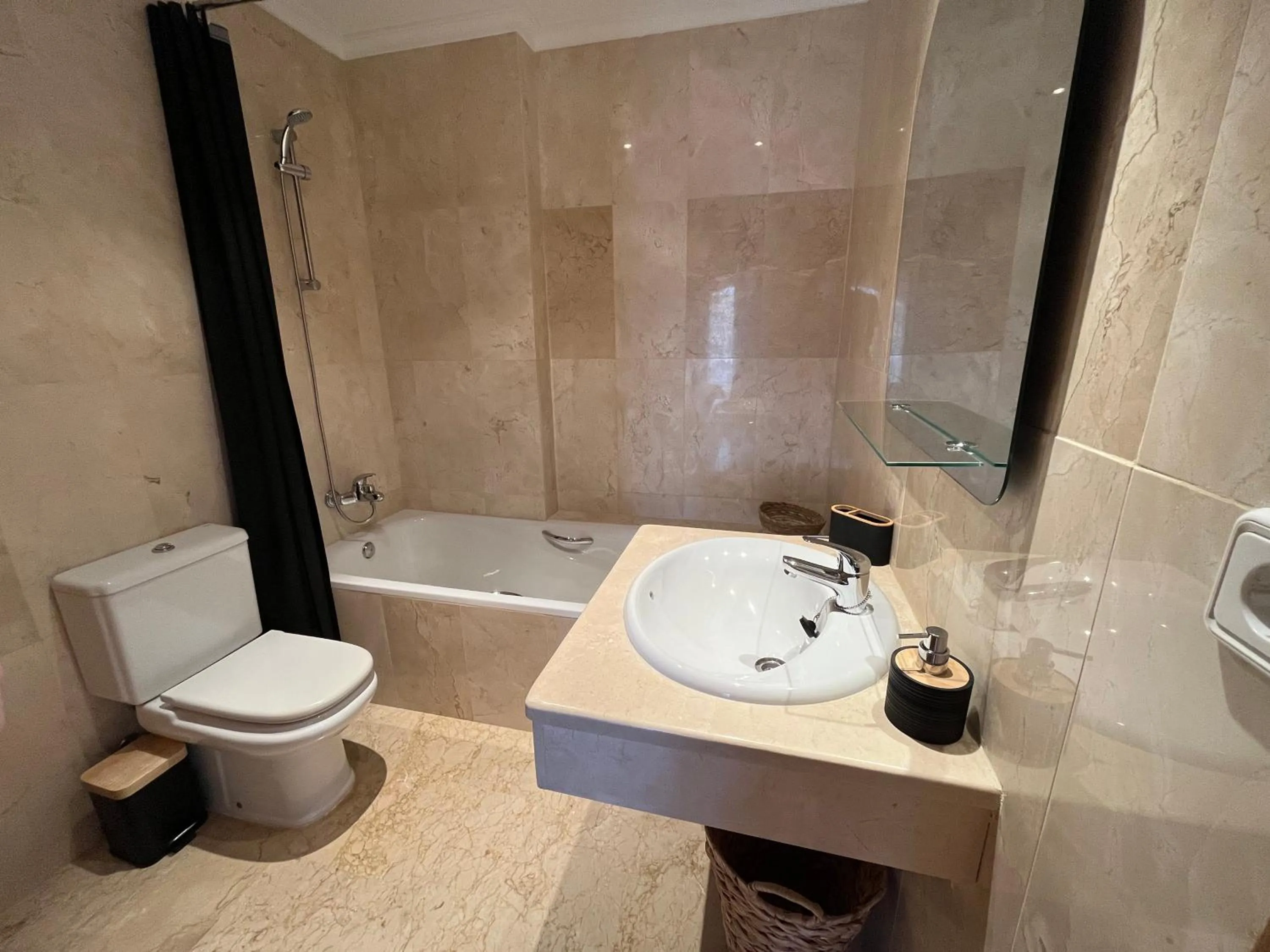Bathroom in apartment nearby beach and old town Javea