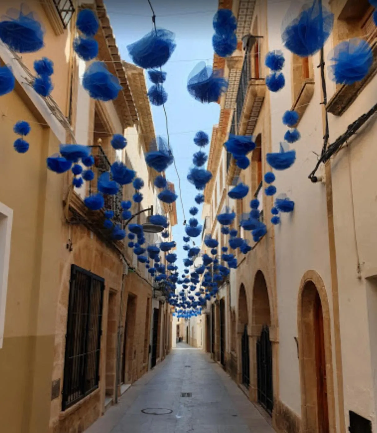 Area and facilities in apartment nearby beach and old town Javea