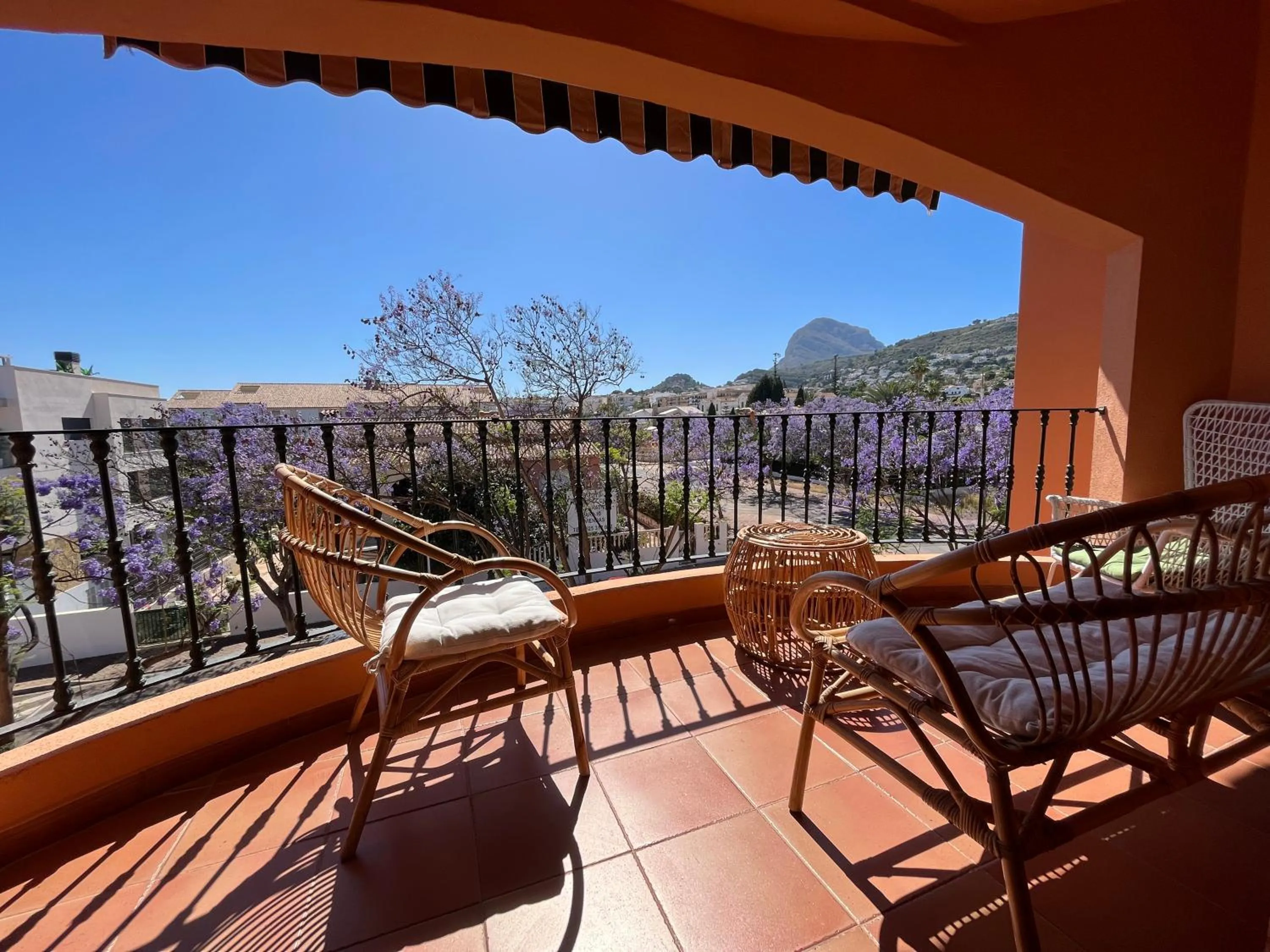 Balcony/Terrace in apartment nearby beach and old town Javea