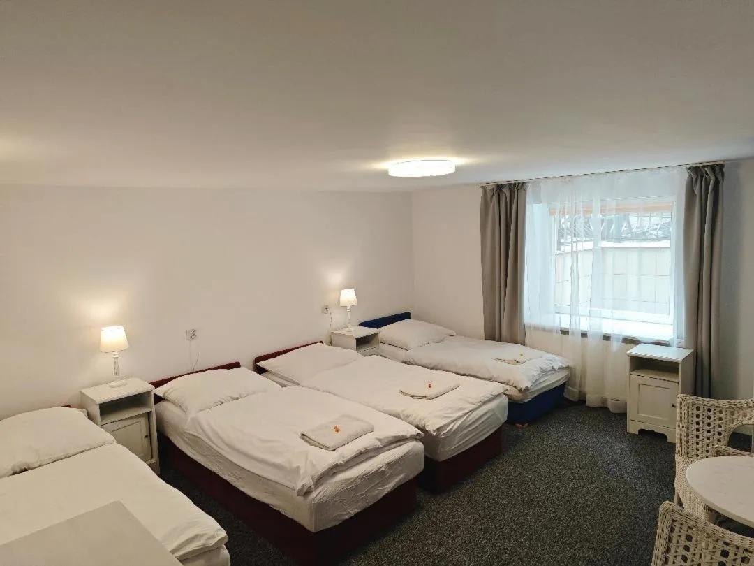 Bed in Willa Albatros Happy Hours