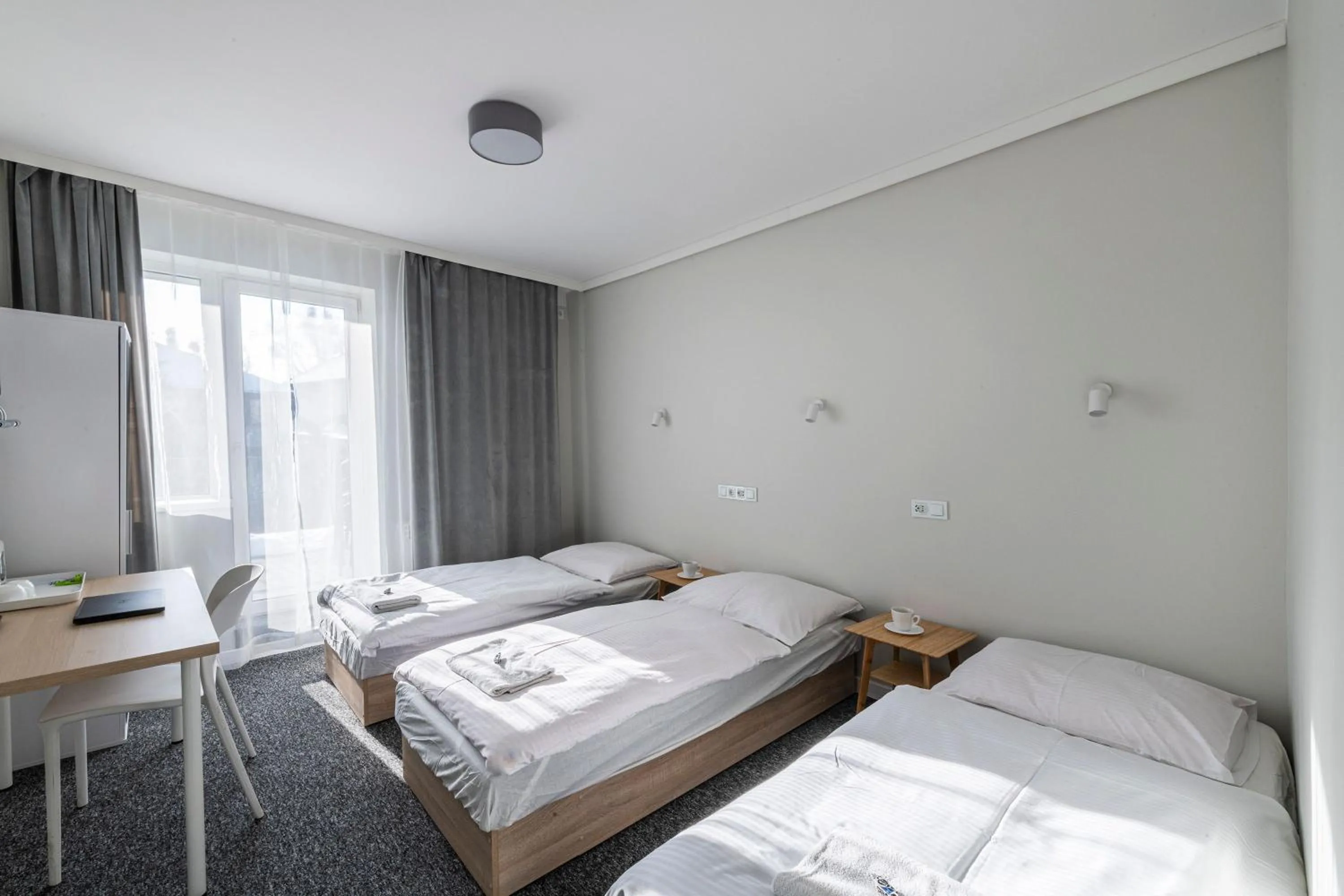 Bed in Willa Albatros Happy Hours