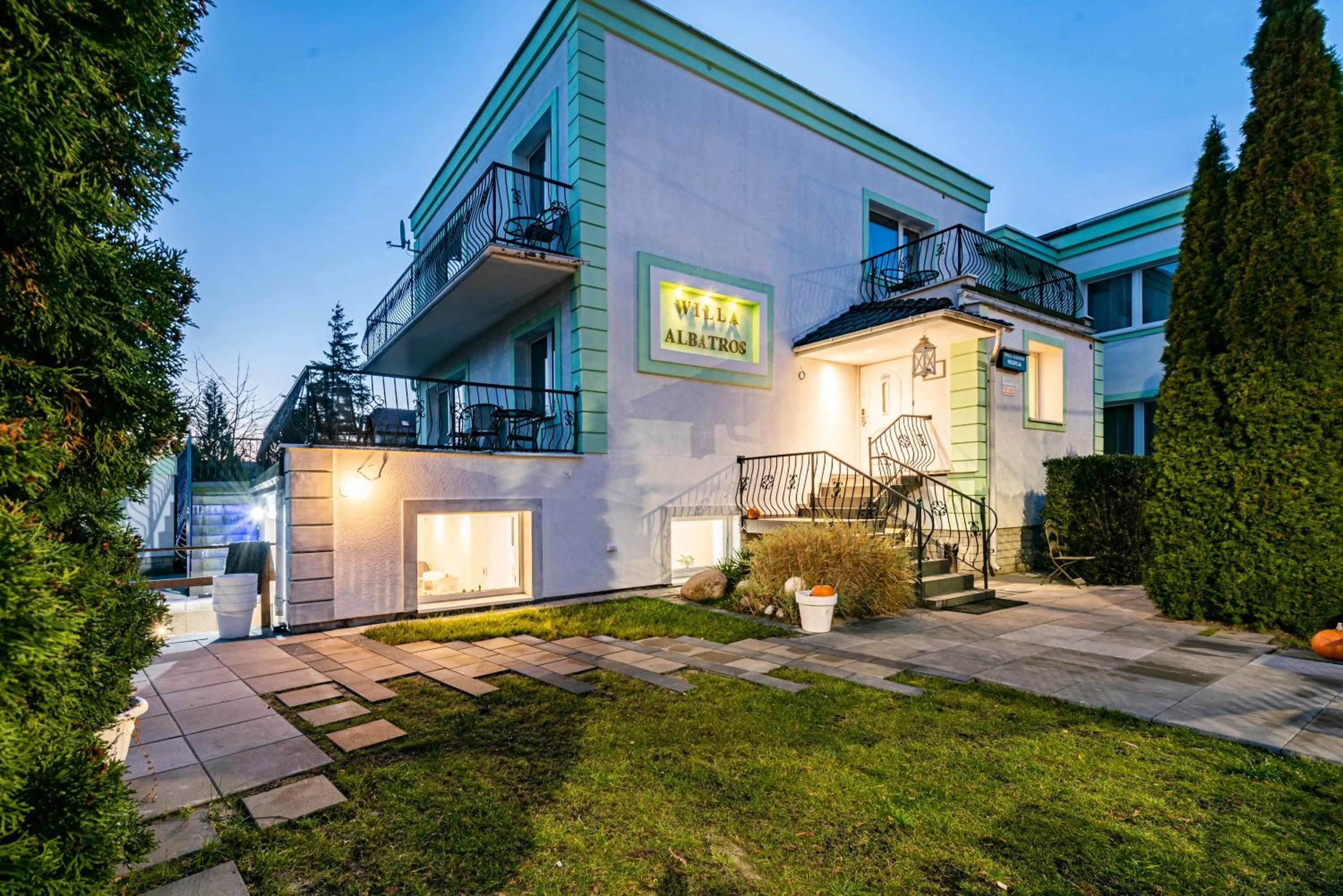 Property building in Willa Albatros Happy Hours