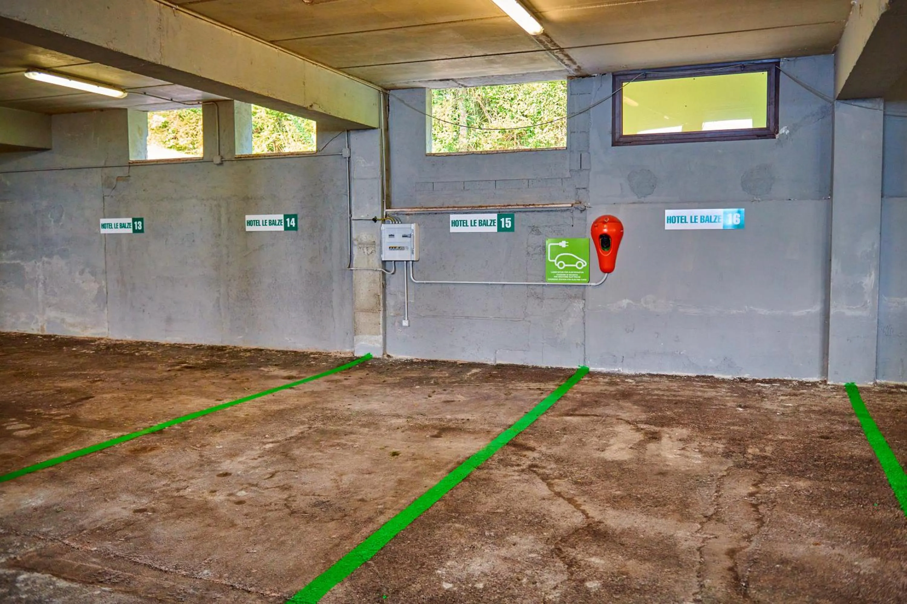 Parking in Hotel Le Balze - Aktiv & Wellness