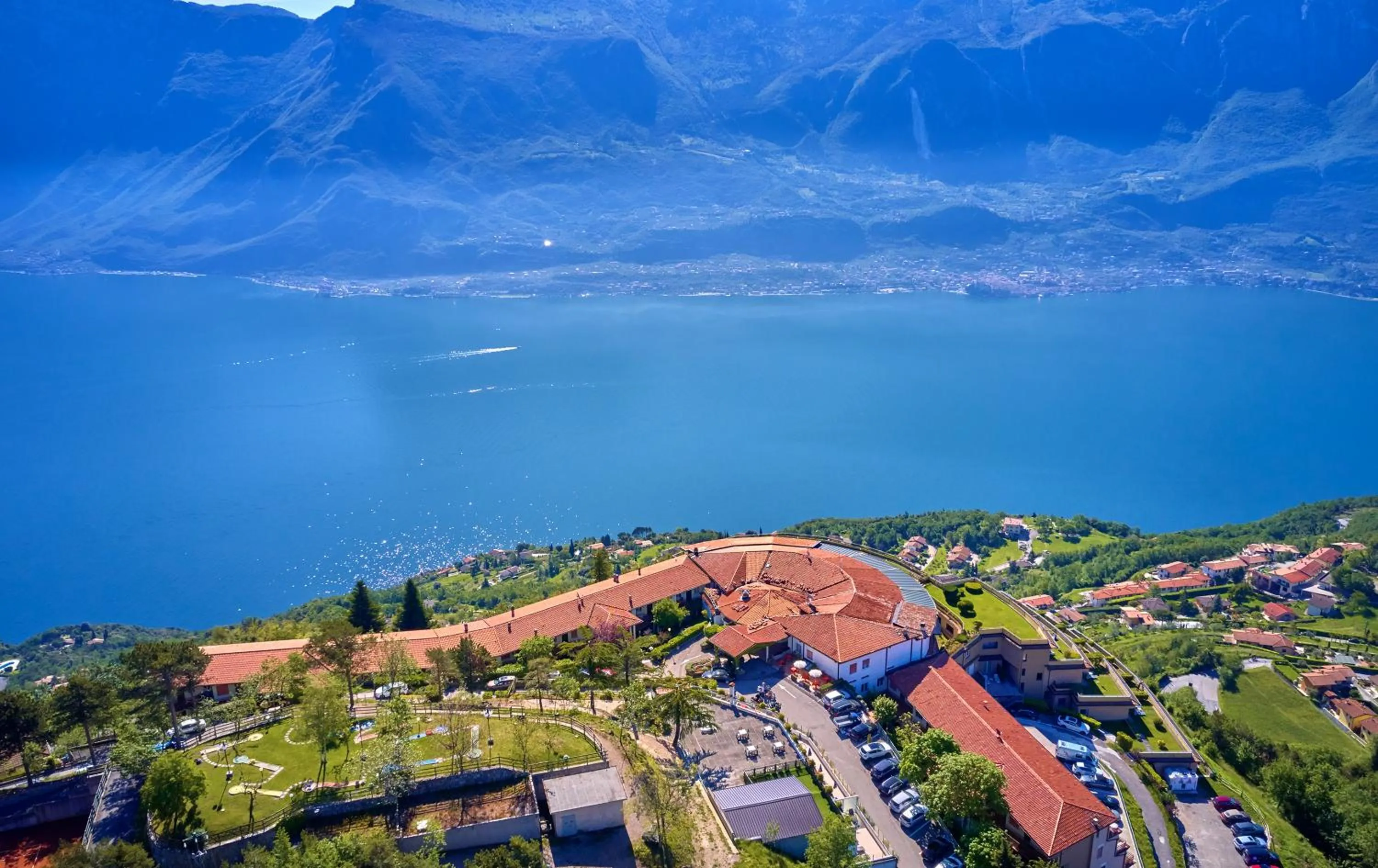 Bird's eye view in Hotel Le Balze - Aktiv & Wellness