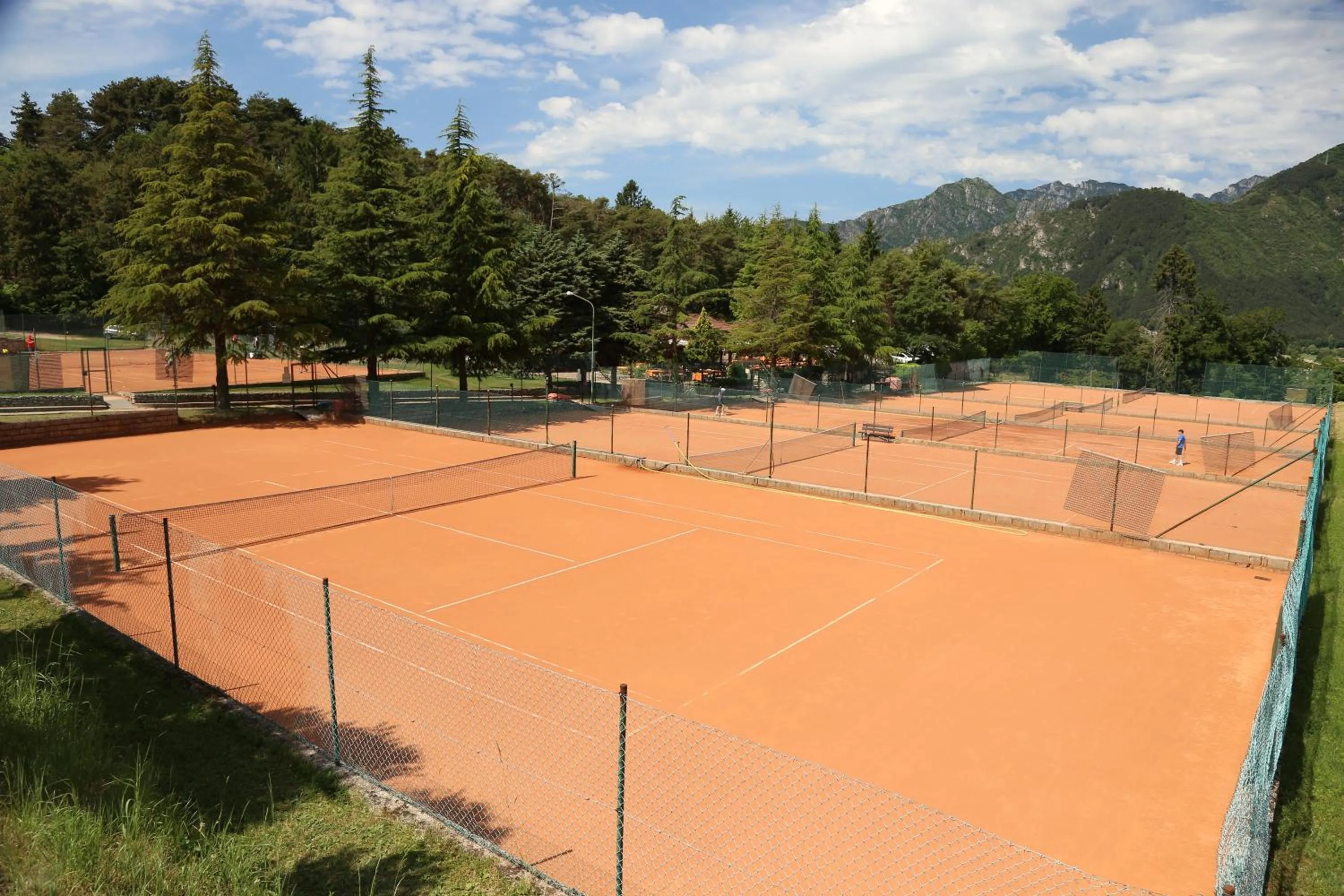 Tennis court in Hotel Le Balze - Aktiv & Wellness