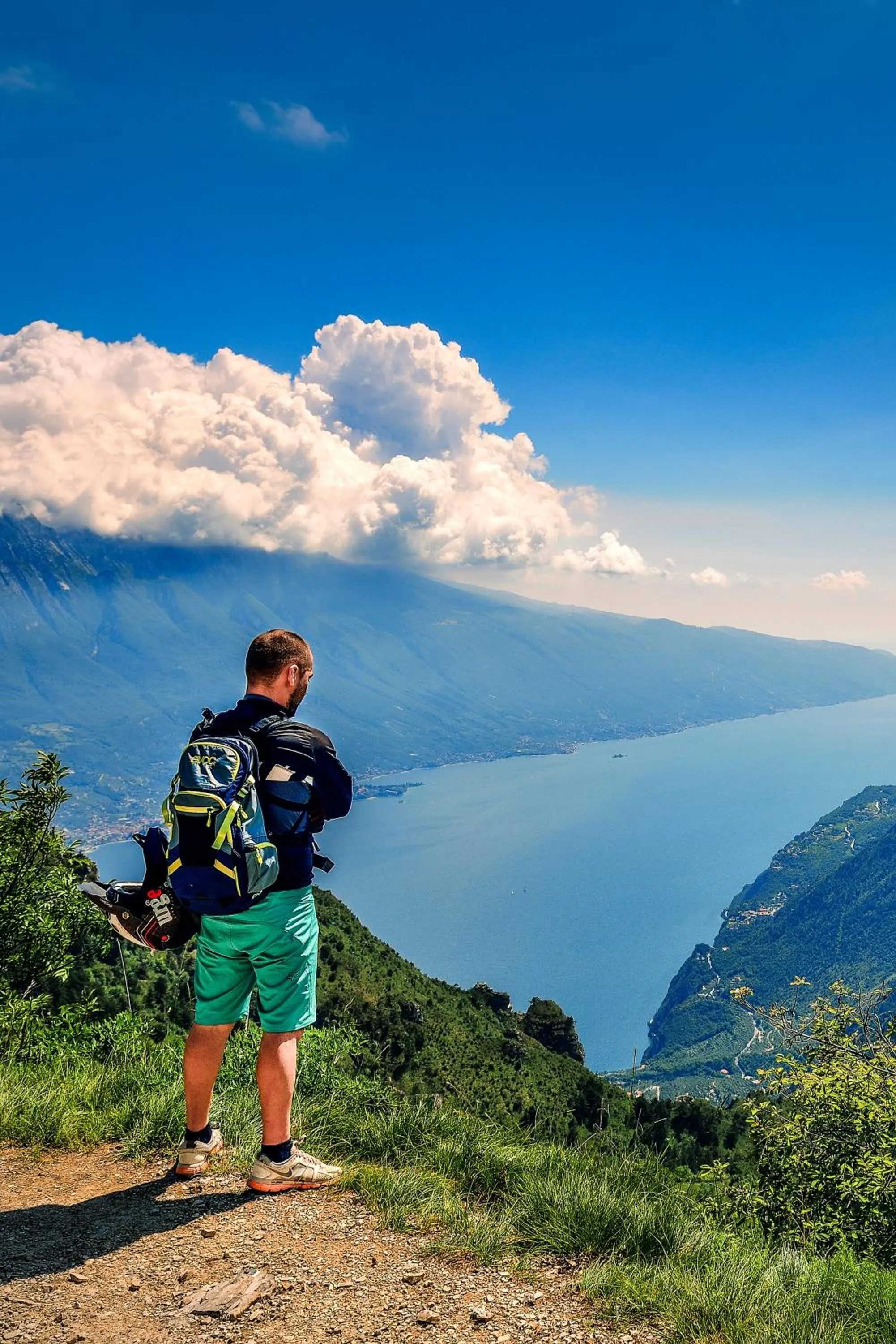 Lake view in Hotel Le Balze - Aktiv & Wellness