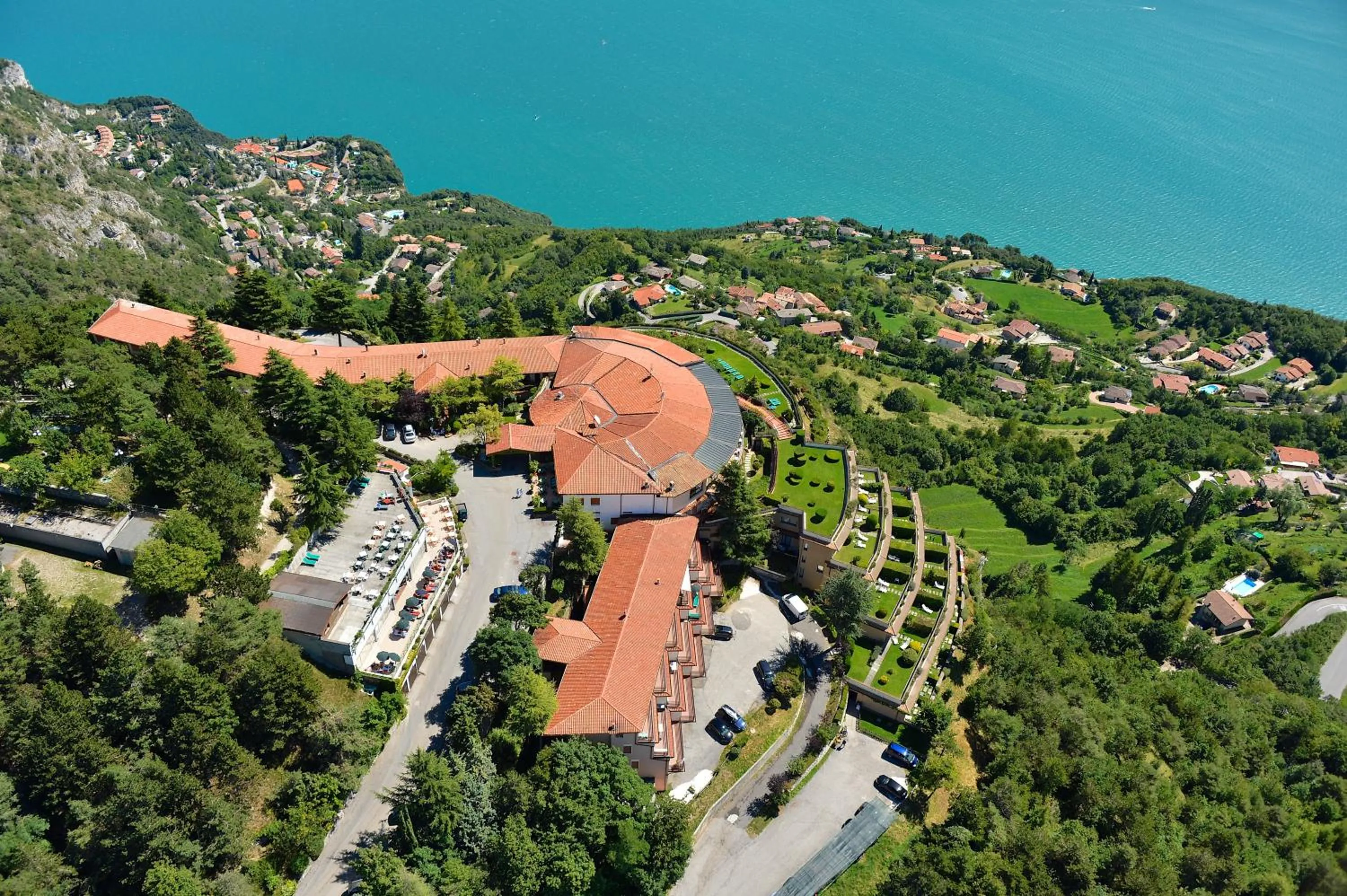 Bird's eye view in Hotel Le Balze - Aktiv & Wellness