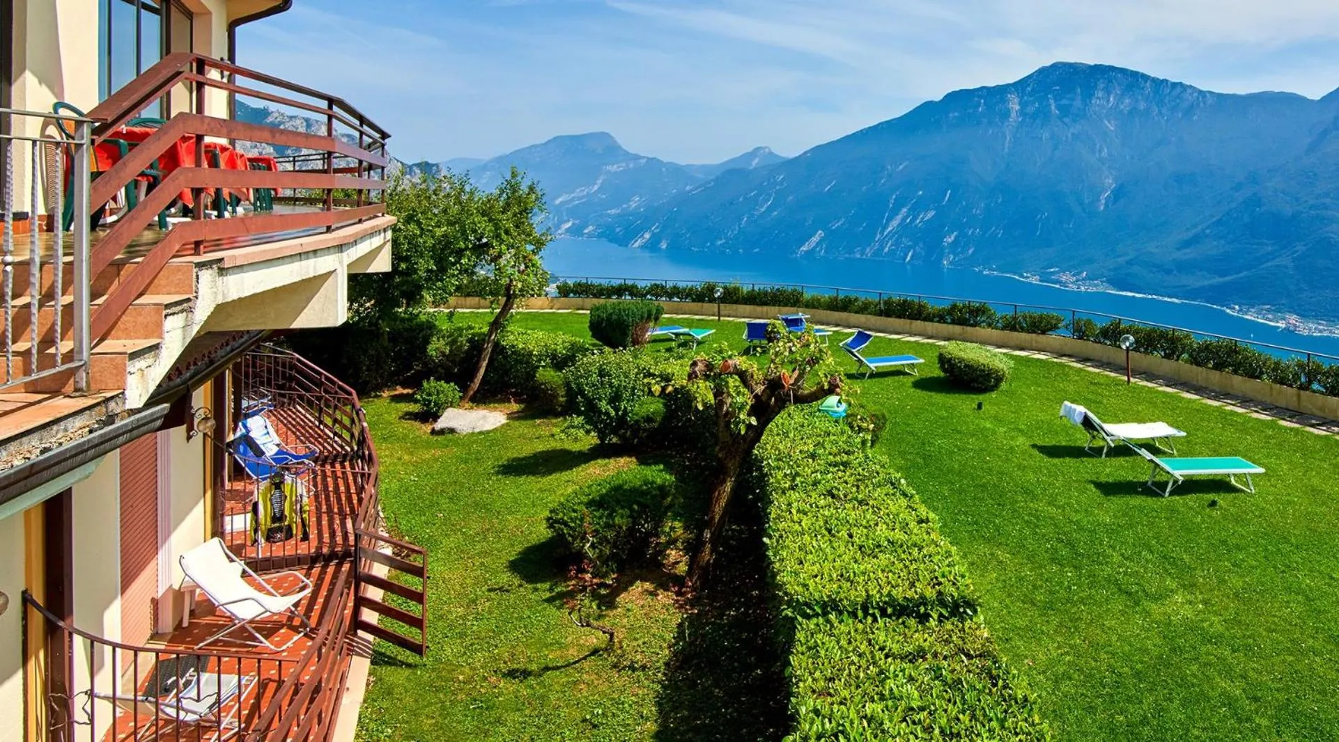 Garden view in Hotel Le Balze - Aktiv & Wellness