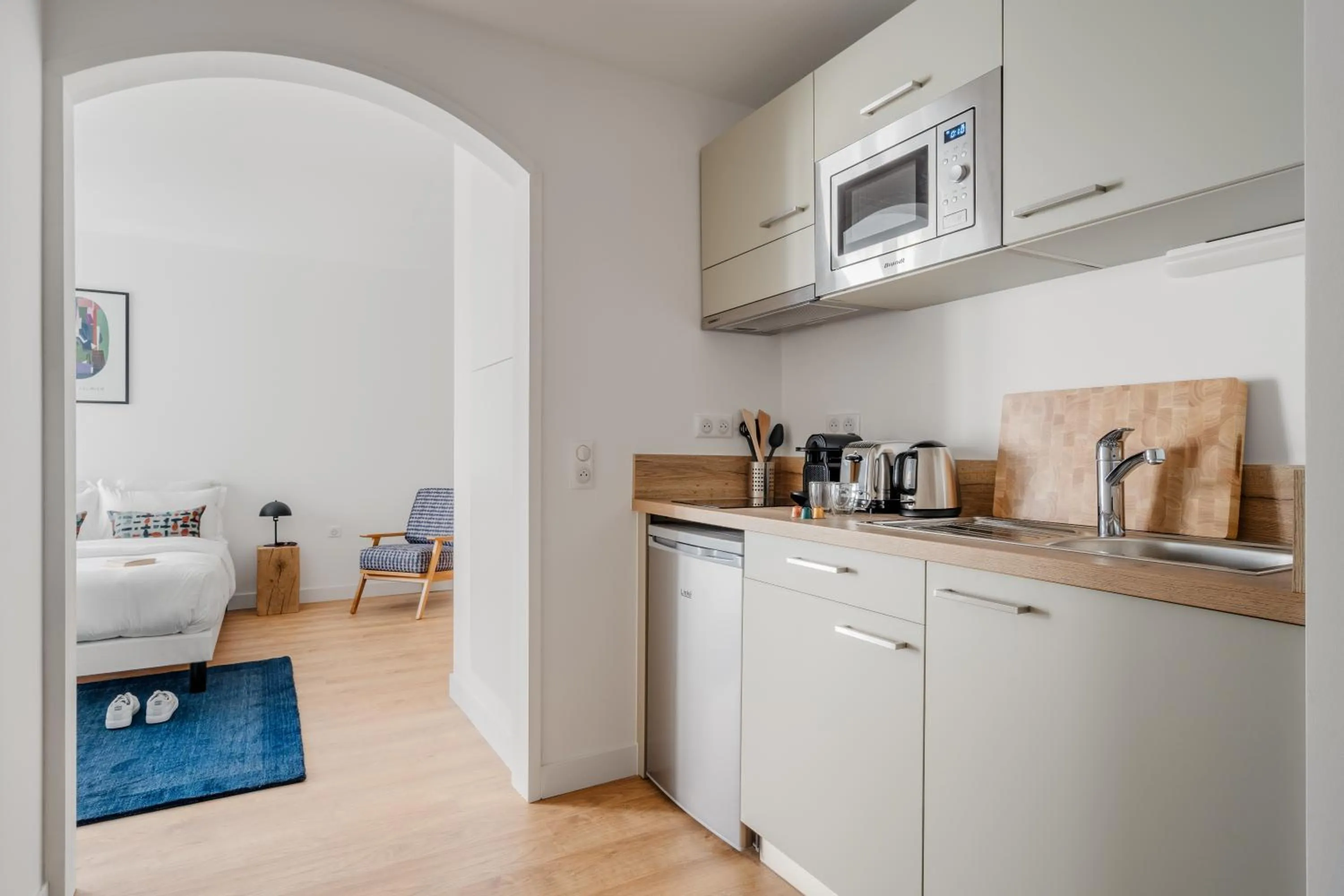 kitchen in Edgar Suites - Meudon-la-Forêt