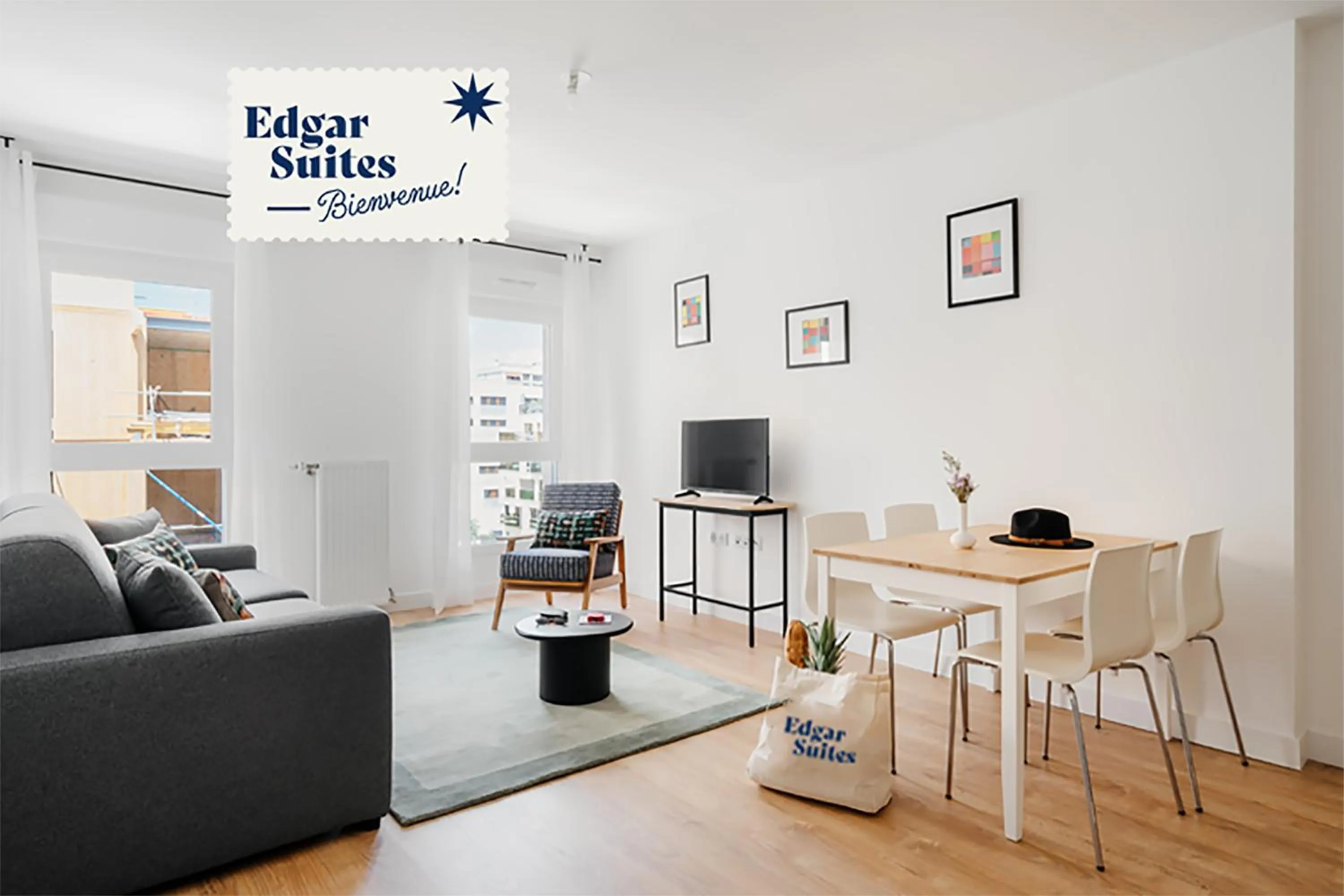 Living room in Edgar Suites - Meudon-la-Forêt