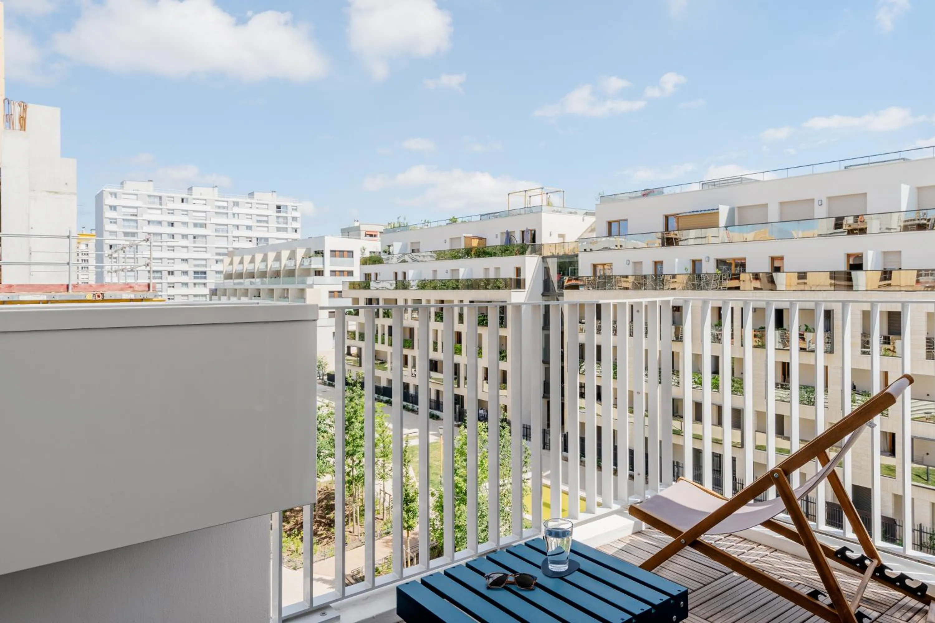 Balcony/Terrace in Edgar Suites - Meudon-la-Forêt