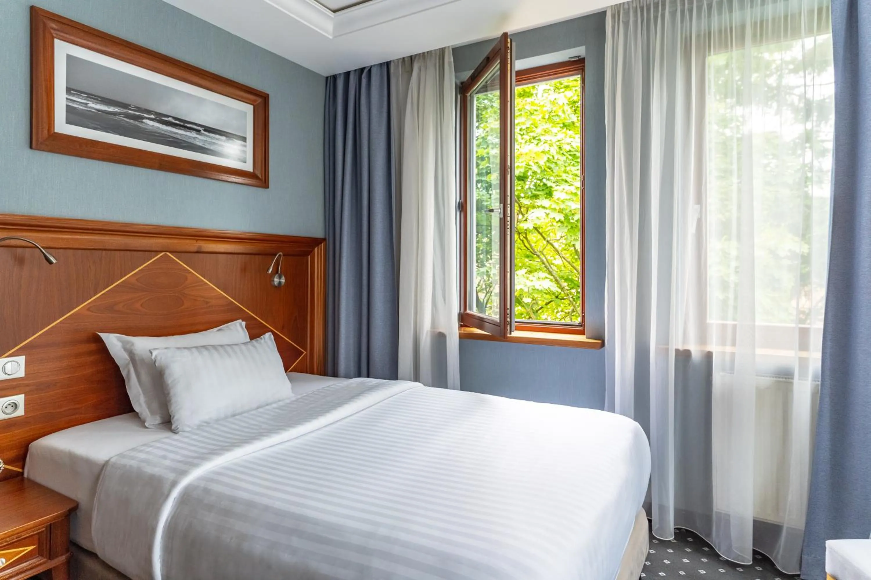 Bed in Hotel Haffner Resort & Spa - Destigo Hotels