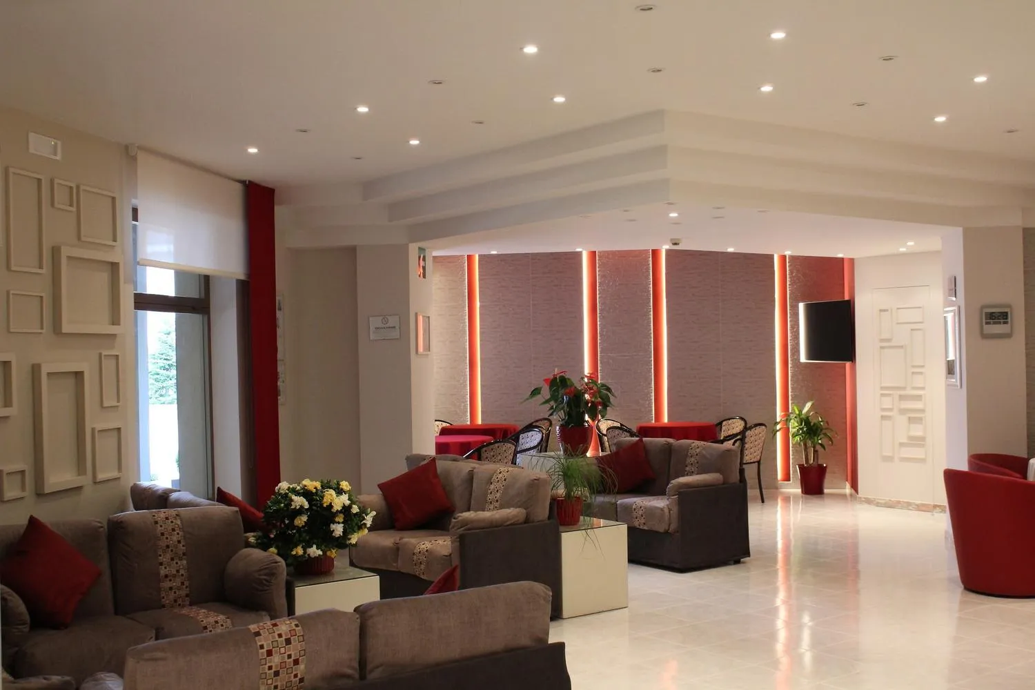 Living room in Santa Caterina Hotel & Bike