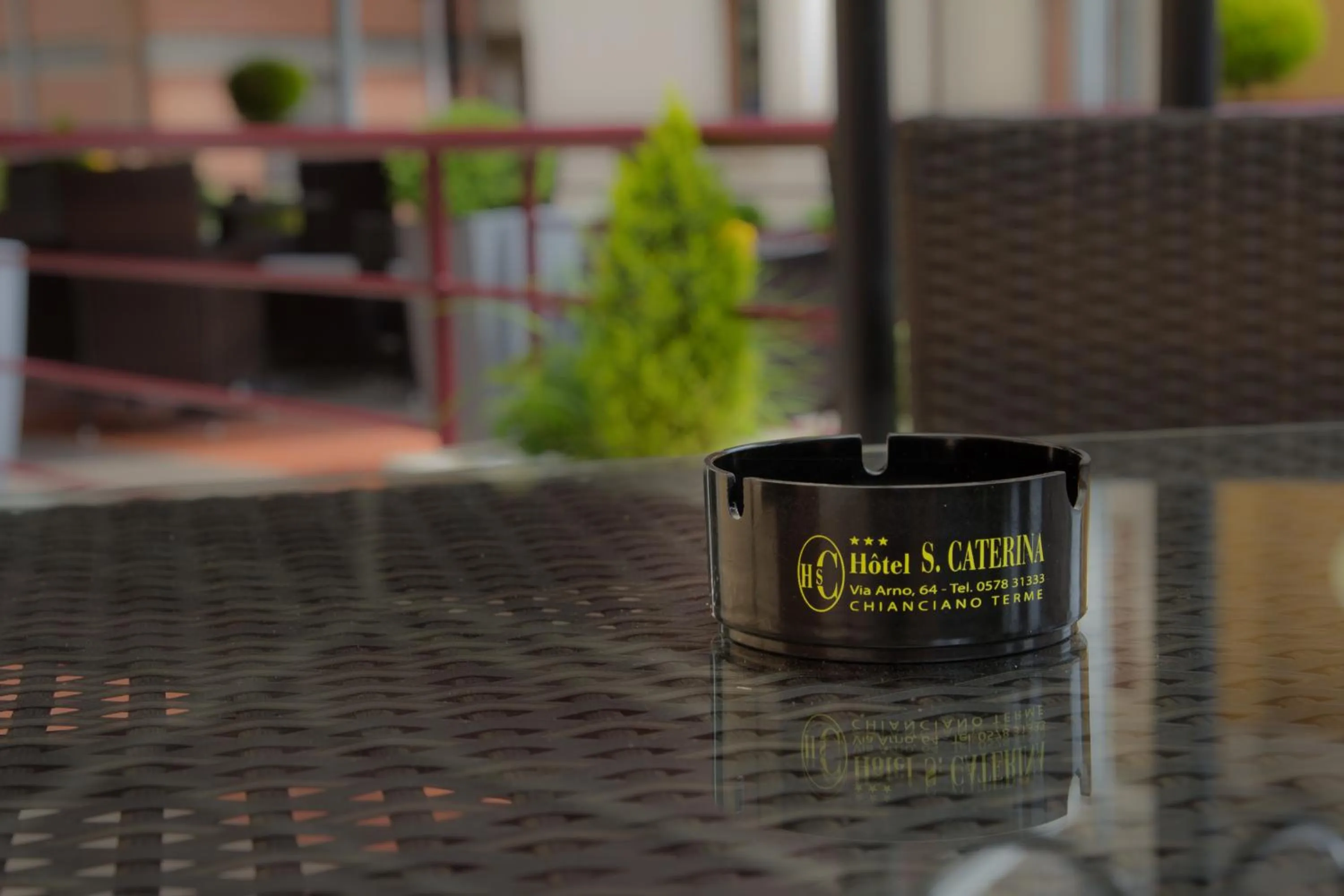 Decorative detail in Santa Caterina Hotel & Bike