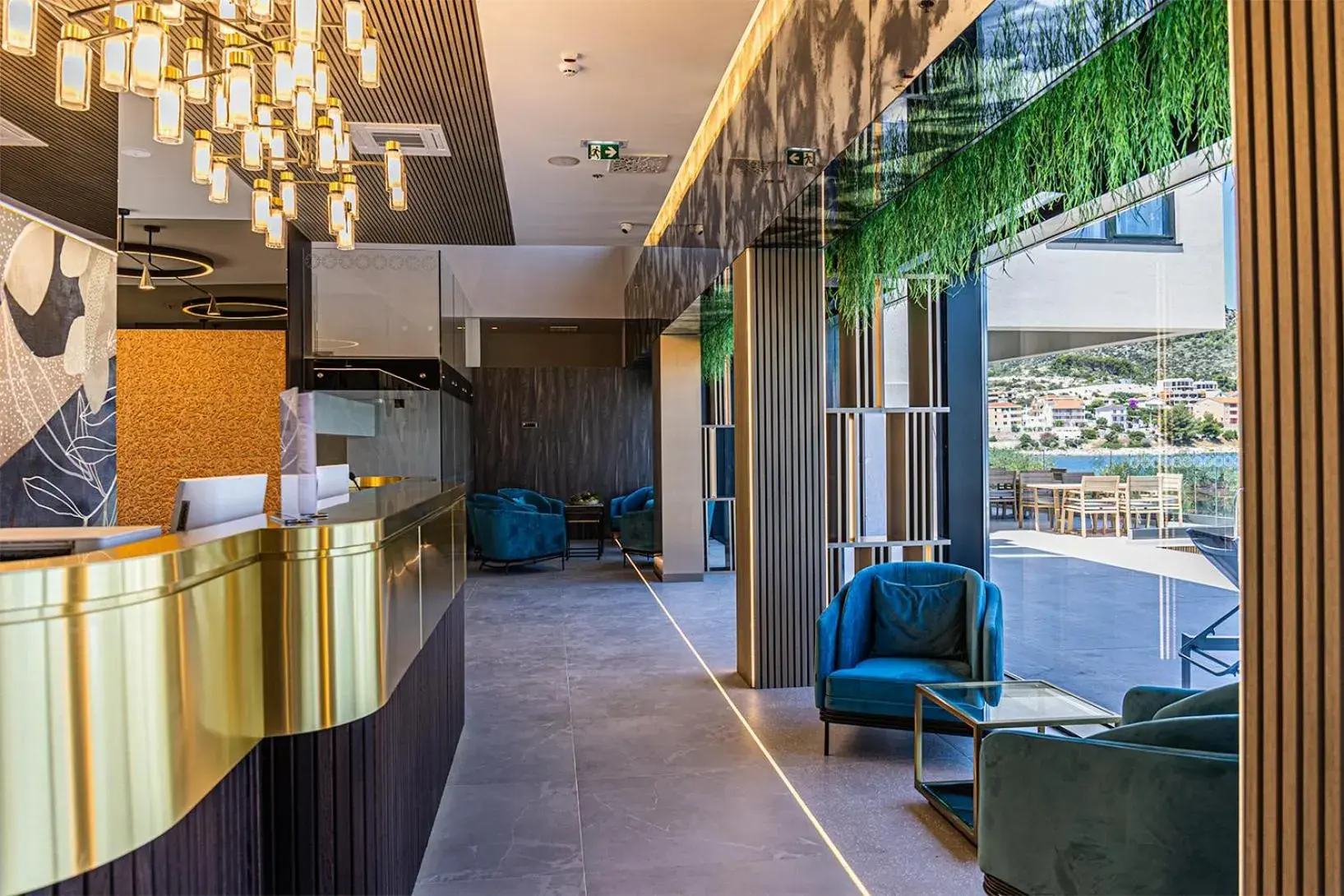 Lobby or reception in Marinus Beach Hotel Lobby or reception in Marinus Beach Hotel