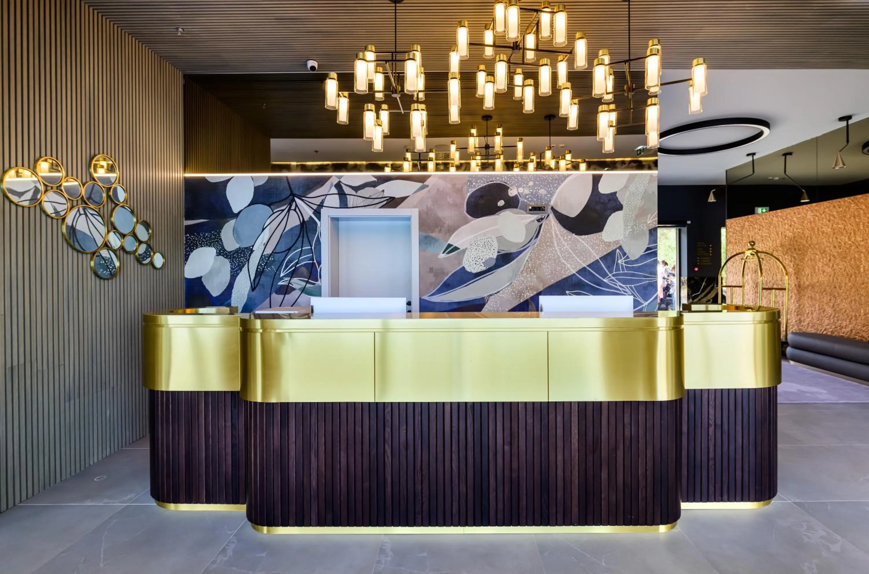 Lobby or reception in Marinus Beach Hotel