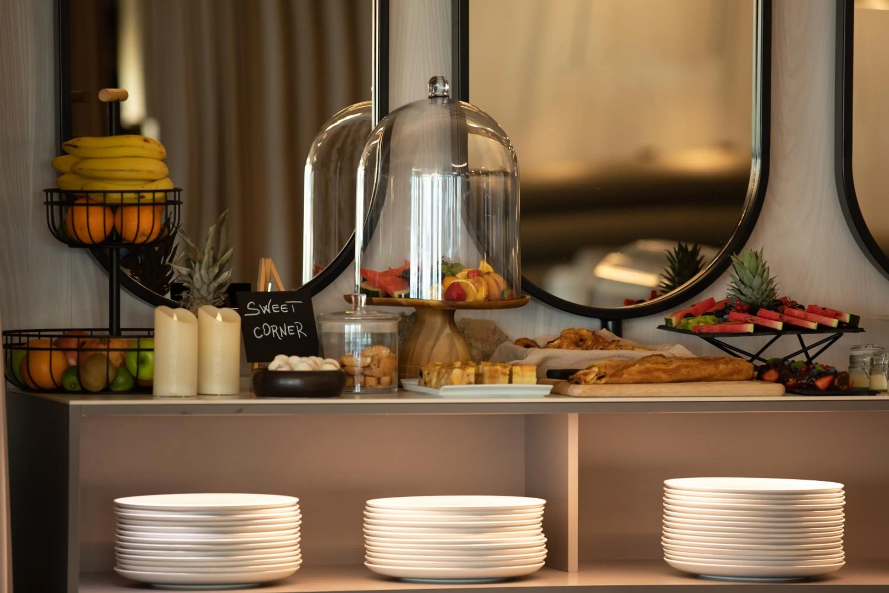 Breakfast in Marinus Beach Hotel