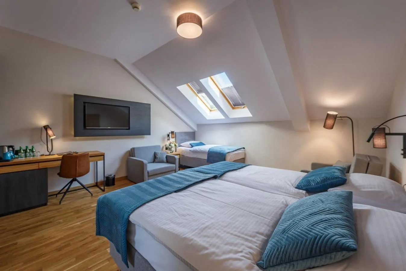 Bed in Hotel Prezydent