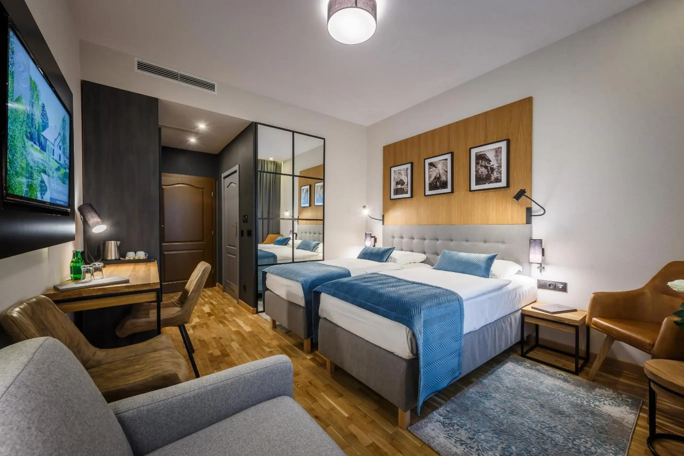 Twin Room - single occupancy in Hotel Prezydent Twin Room - single occupancy in Hotel Prezydent