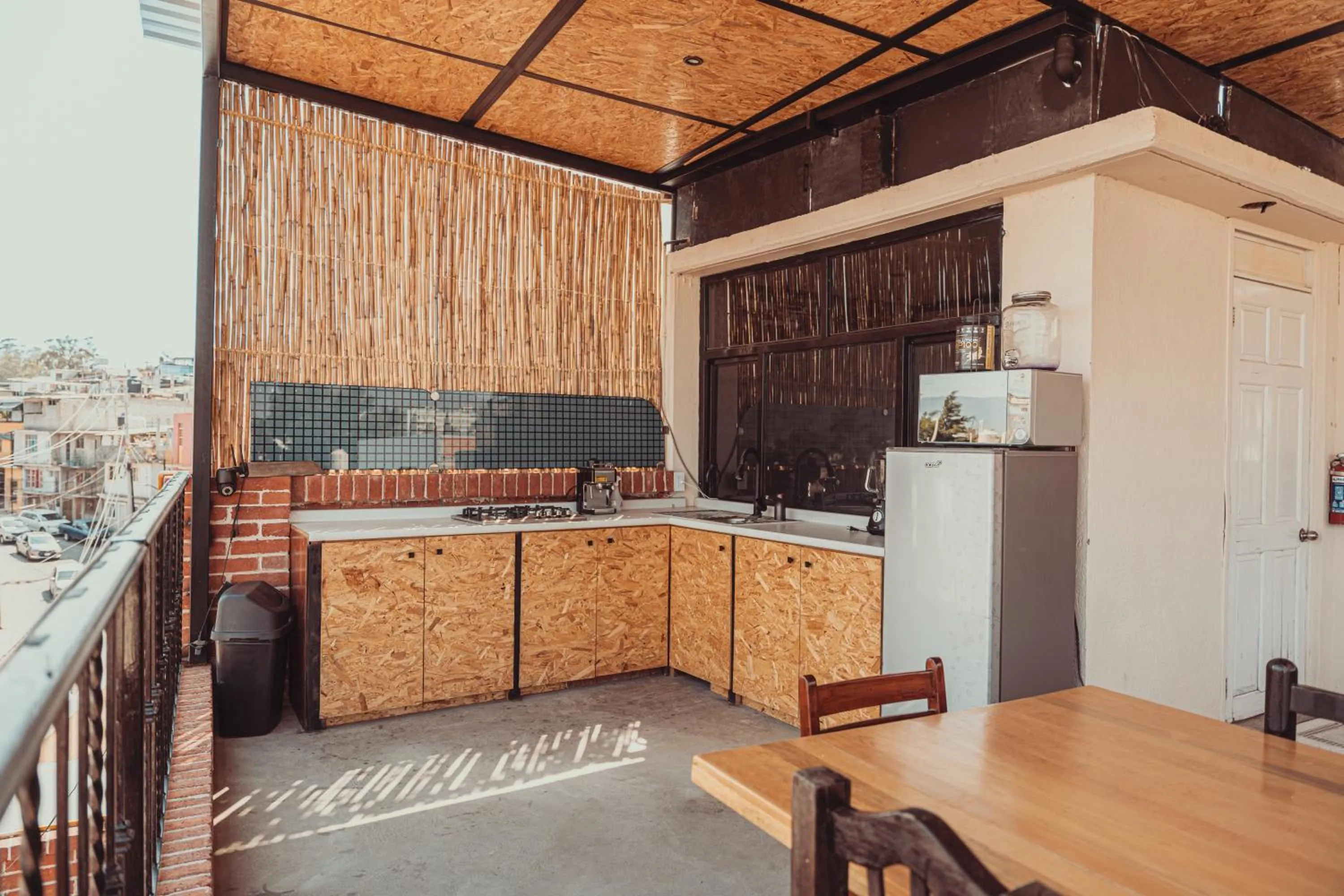 Kitchen or kitchenette in Hotel Casa Acueducto - Lujo Cultural