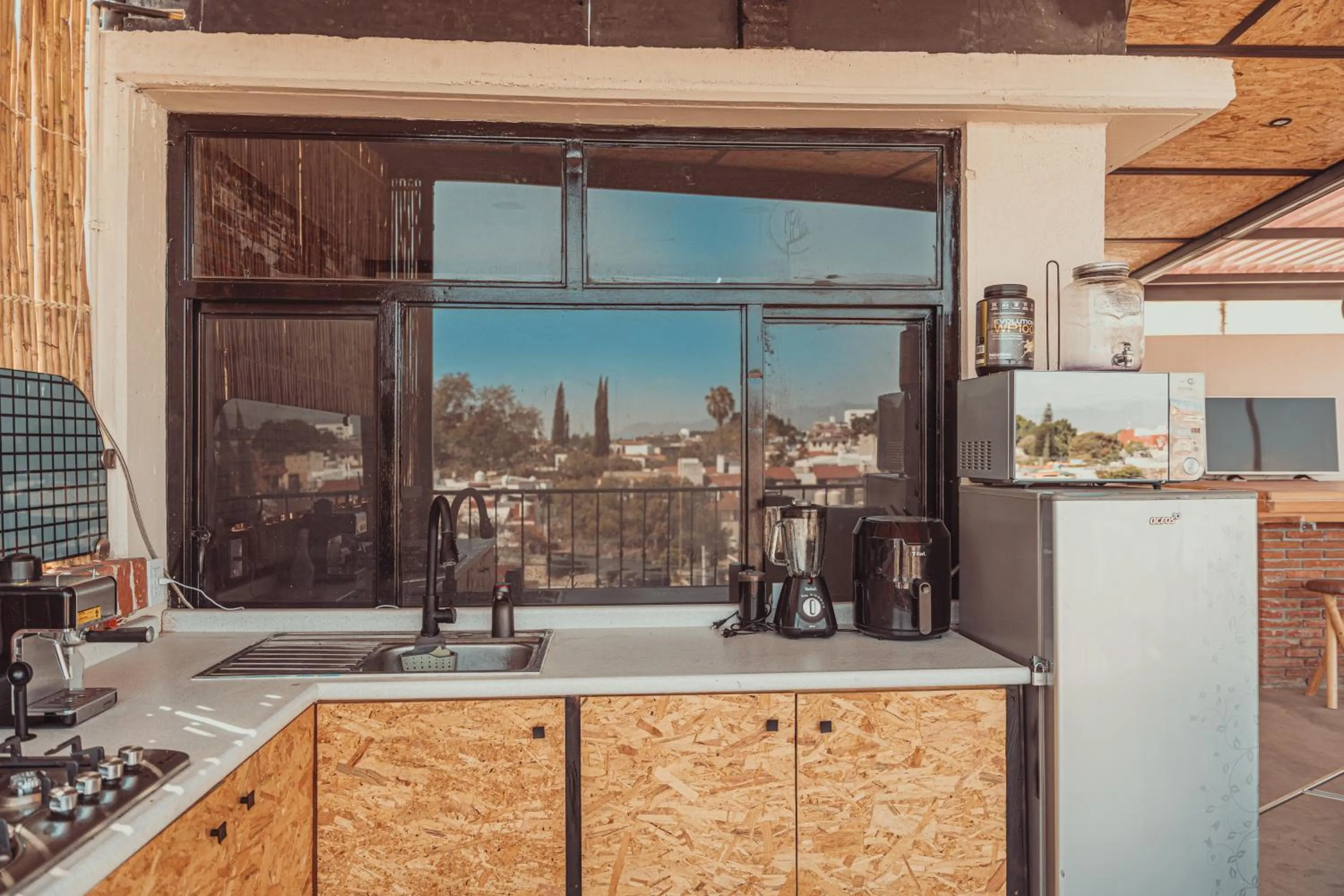 Kitchen or kitchenette in Hotel Casa Acueducto - Lujo Cultural
