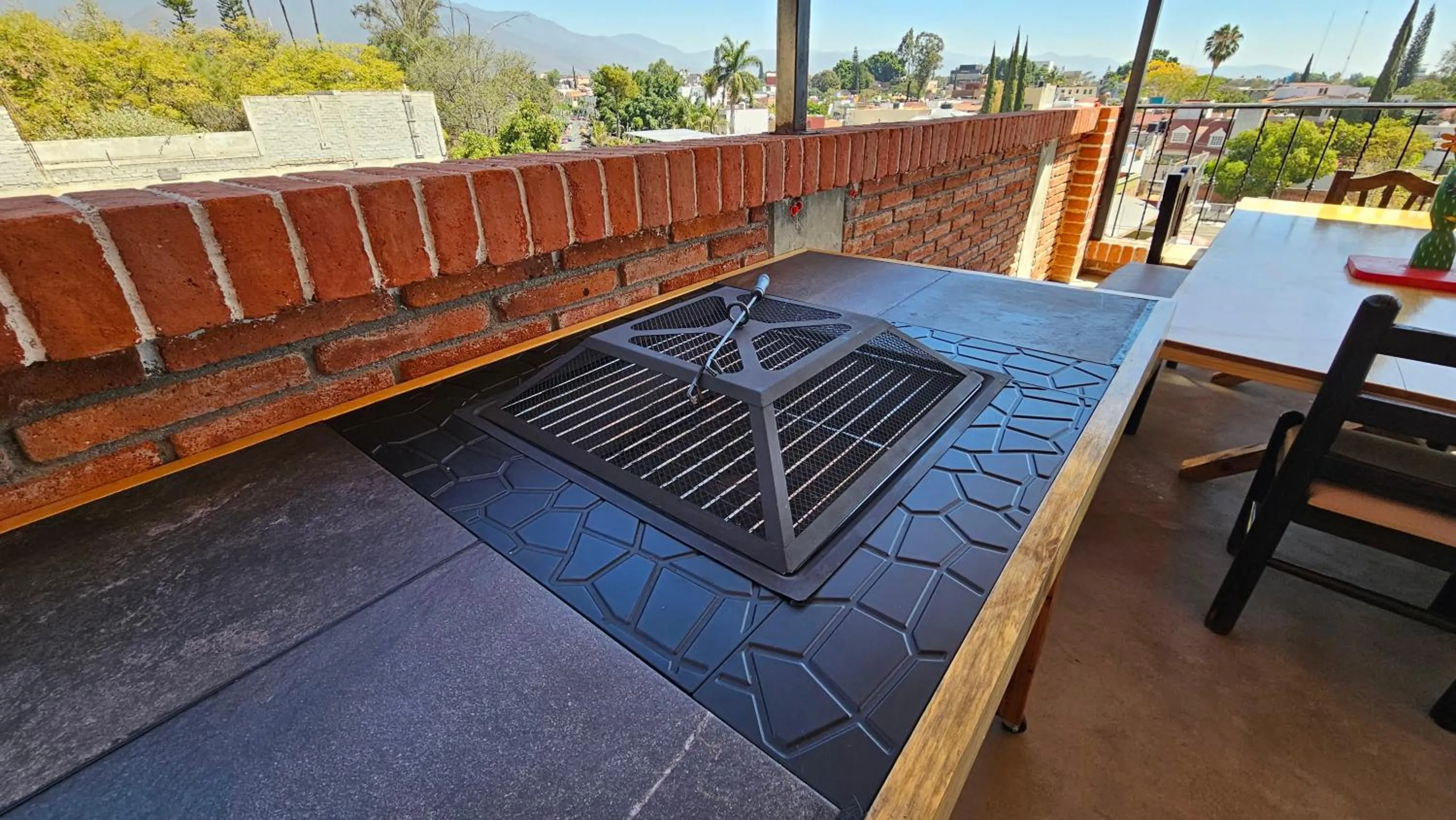 BBQ facilities in Hotel Casa Acueducto - Lujo Cultural