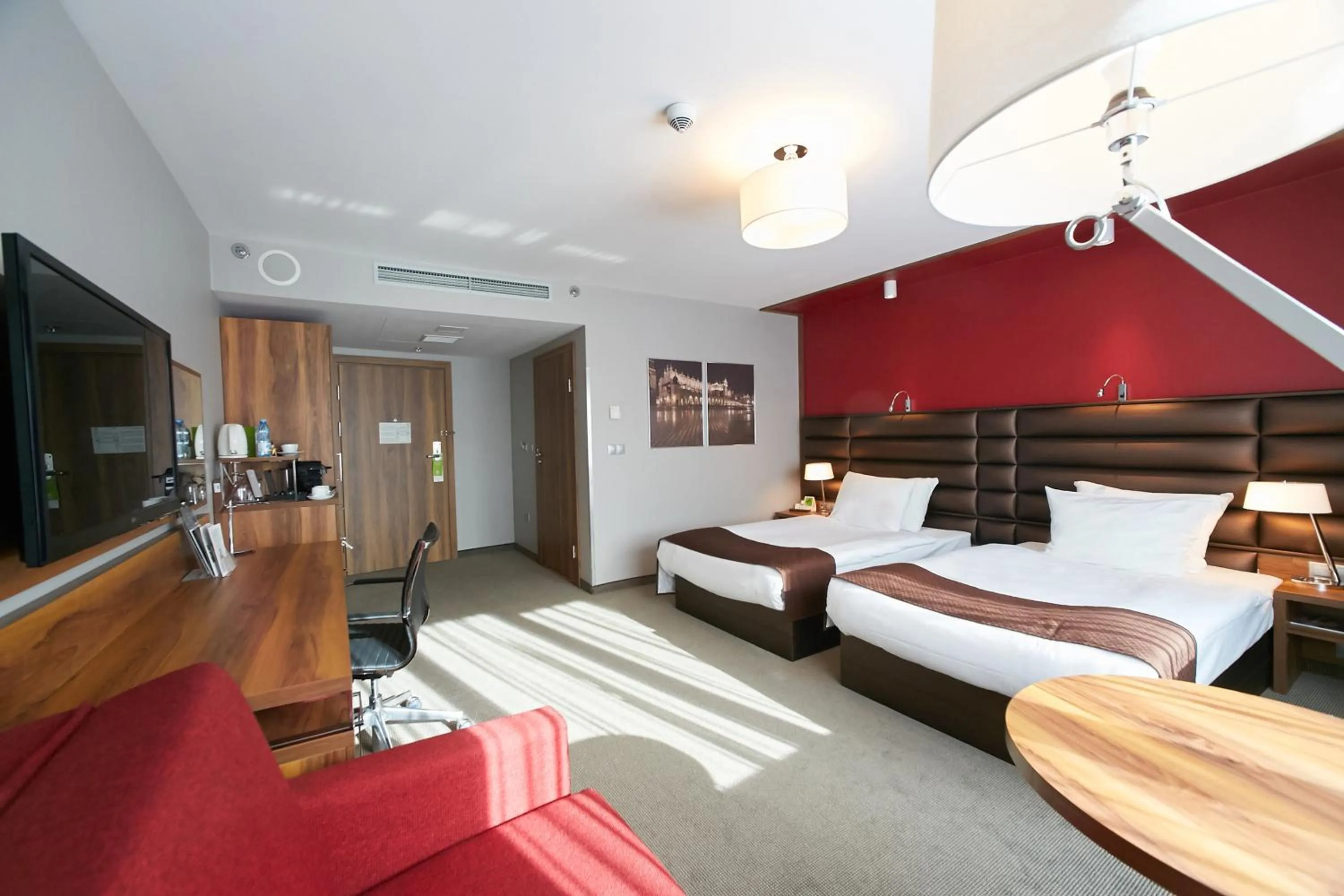Photo of the whole room, Bed in Holiday Inn Krakow City Centre by IHG