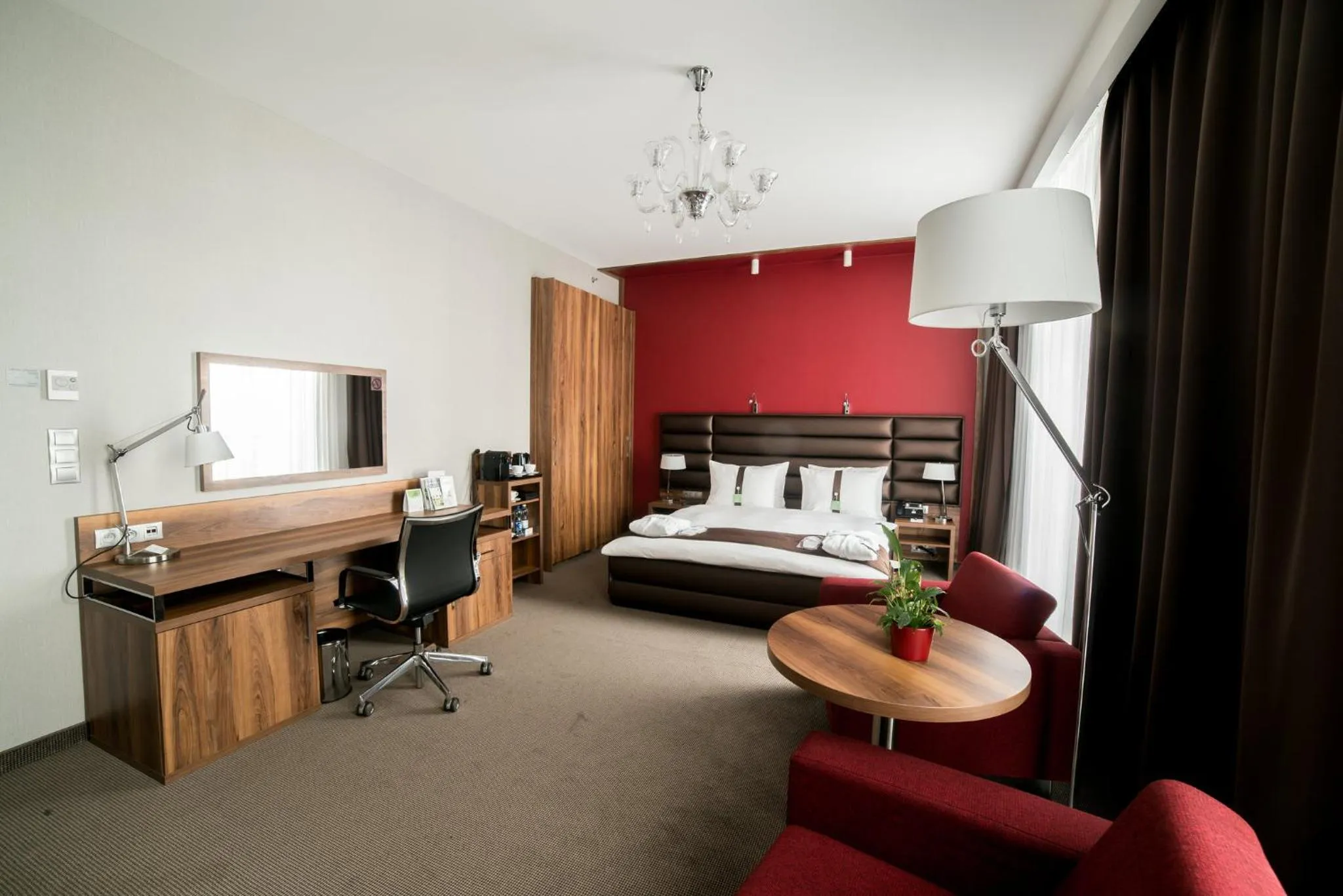 Photo of the whole room, Bed in Holiday Inn Krakow City Centre by IHG