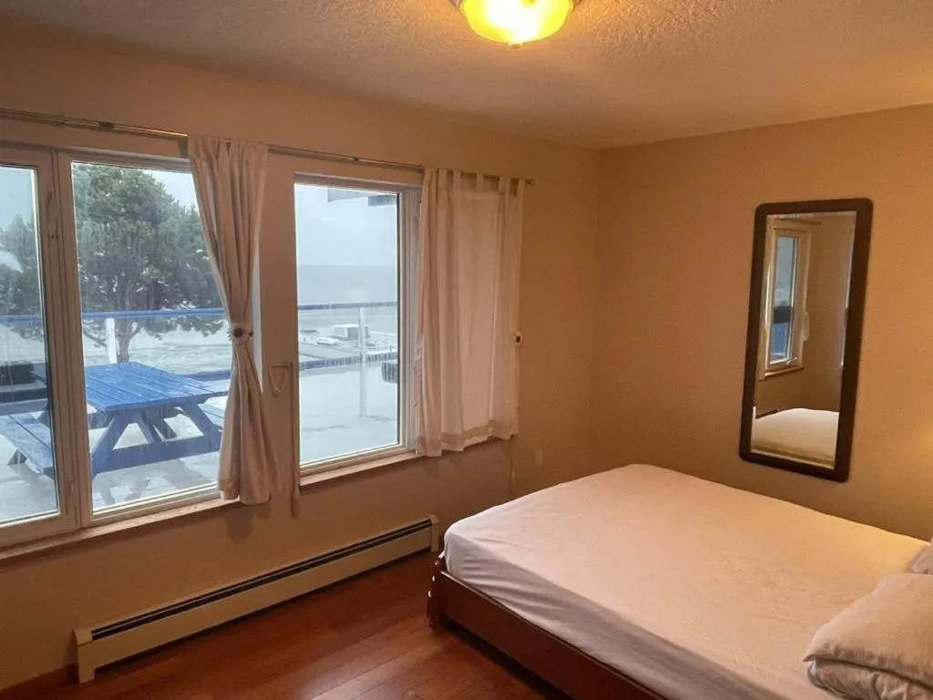 Bedroom in Metchosin Beach House