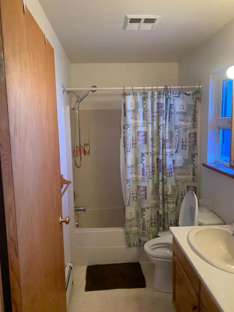 Bathroom in Metchosin Beach House