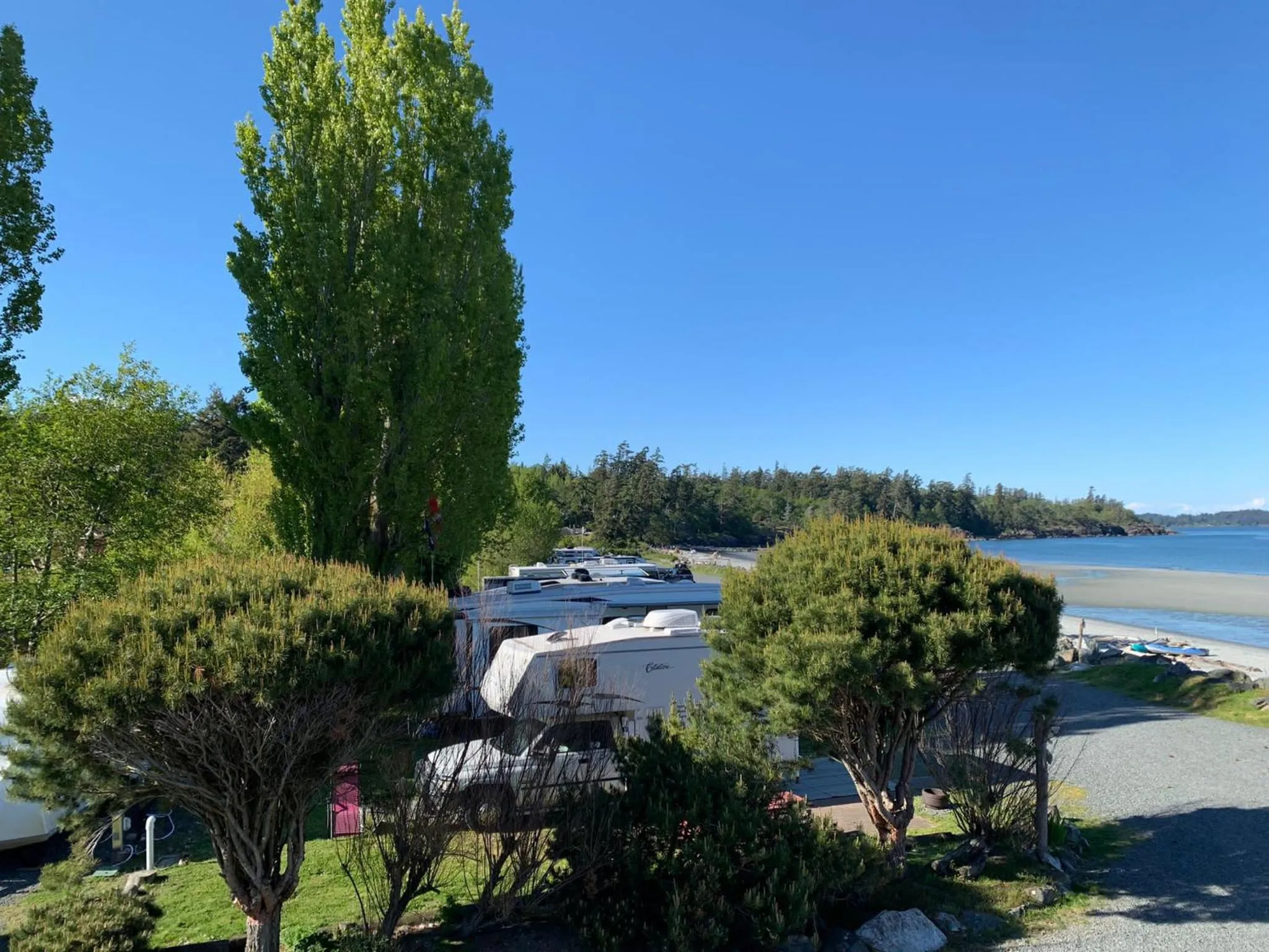 Sea view in Metchosin Beach House