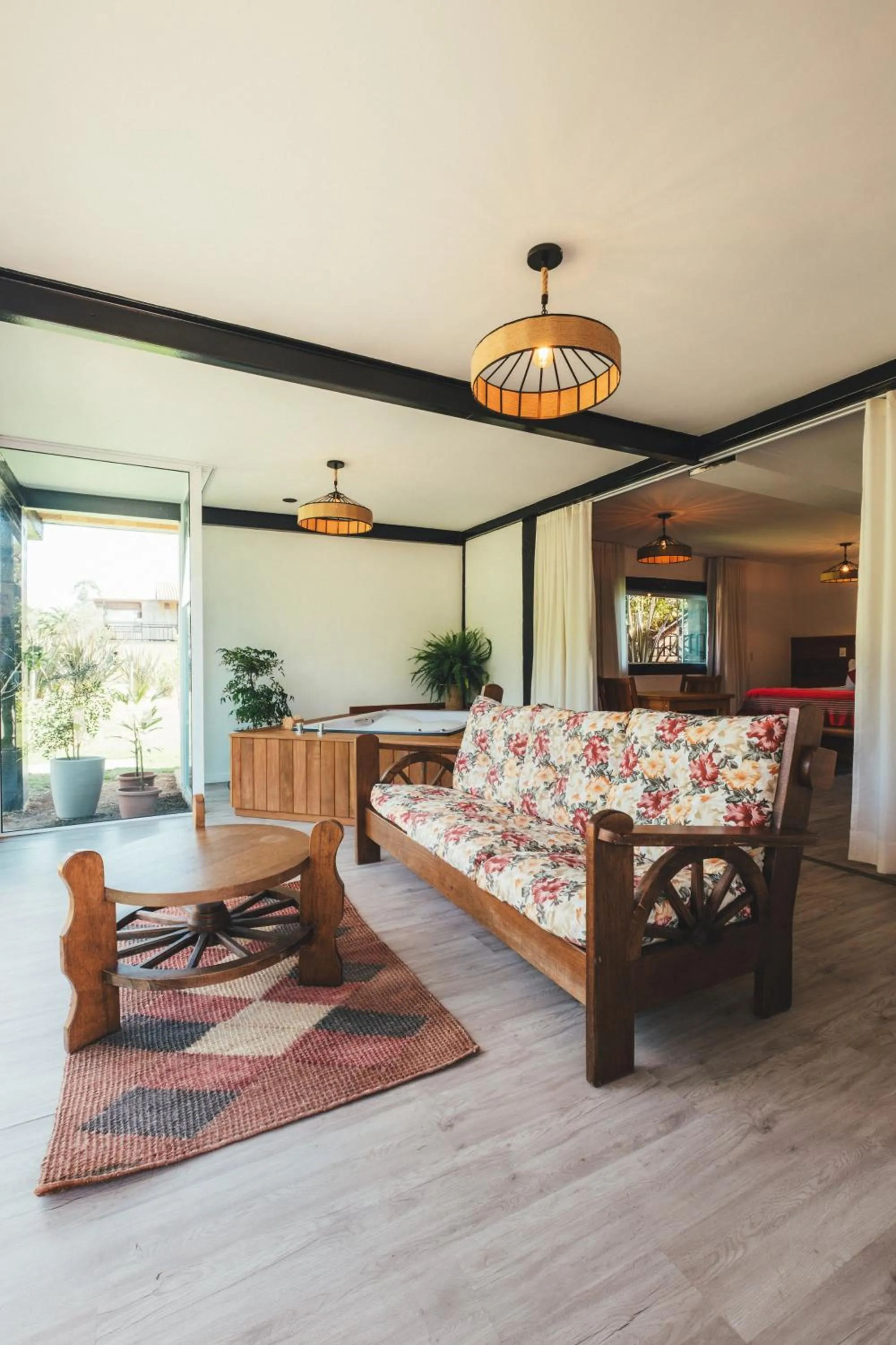 Hot Tub in Pousada Trem Chic