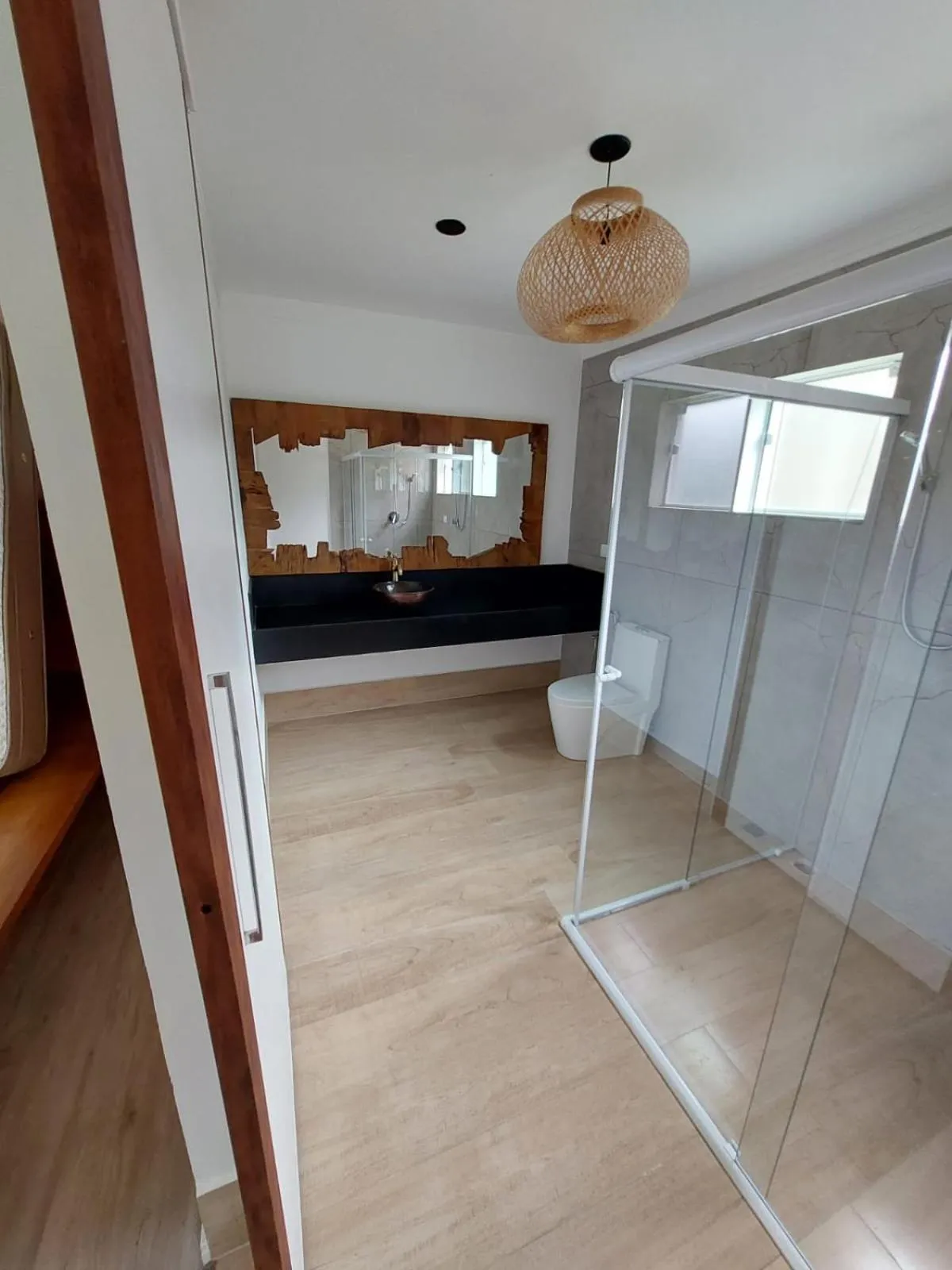 Bathroom in Pousada Trem Chic