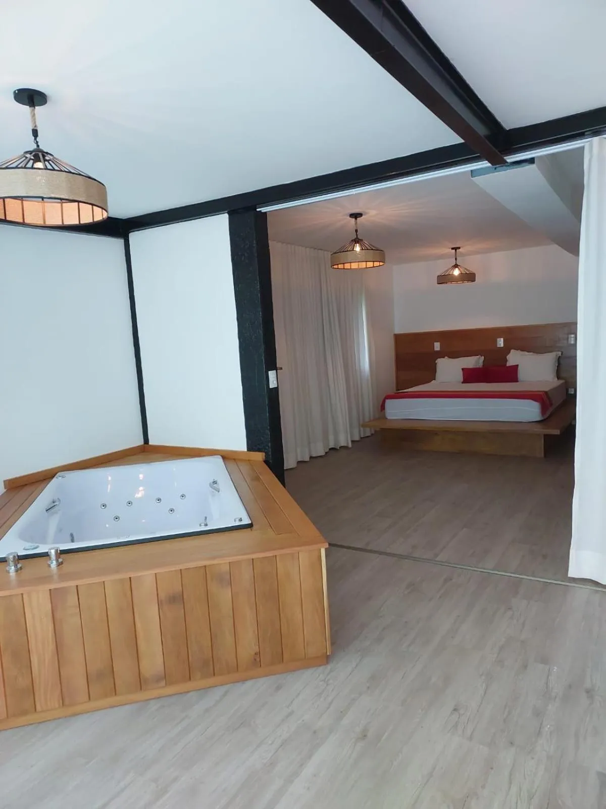 Bed in Pousada Trem Chic