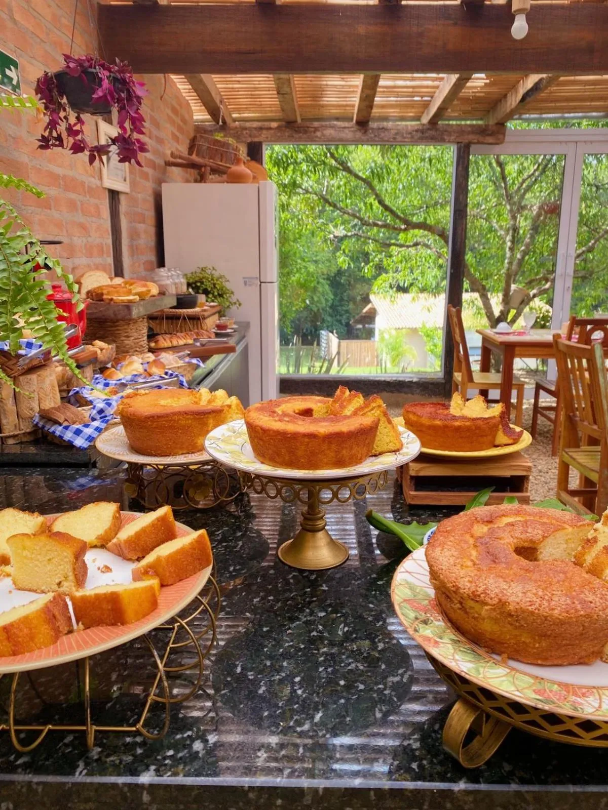 Breakfast in Pousada Trem Chic