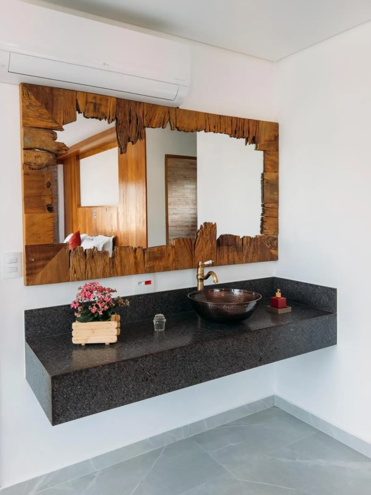 Bathroom in Pousada Trem Chic